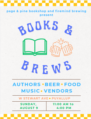 books + brews x firemind brewery