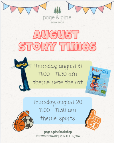 page &amp; pine story time