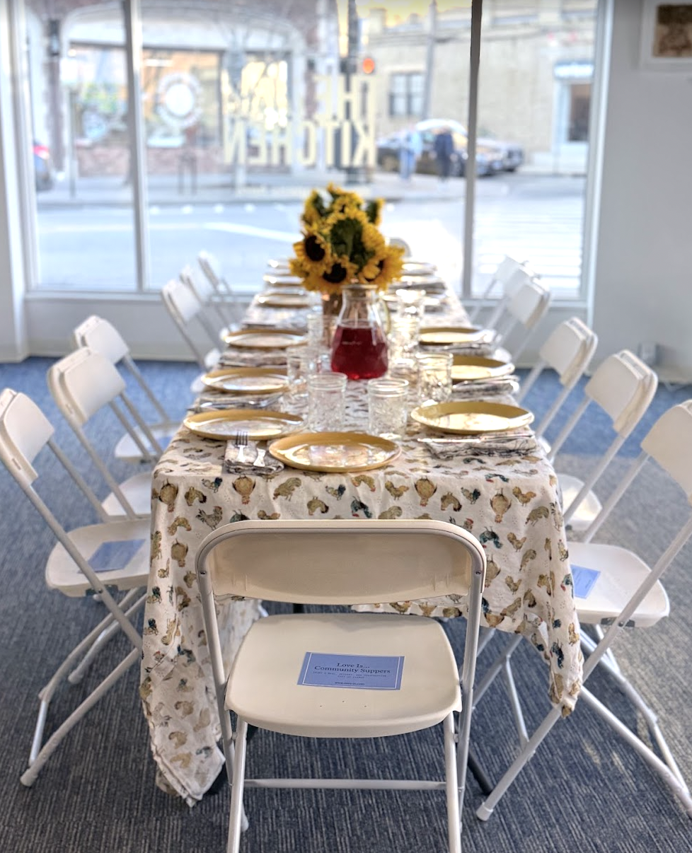 💙🐓Love is... Community Supper May 28th @ 6:30