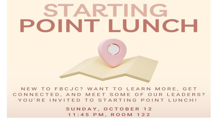 Starting Point Lunch