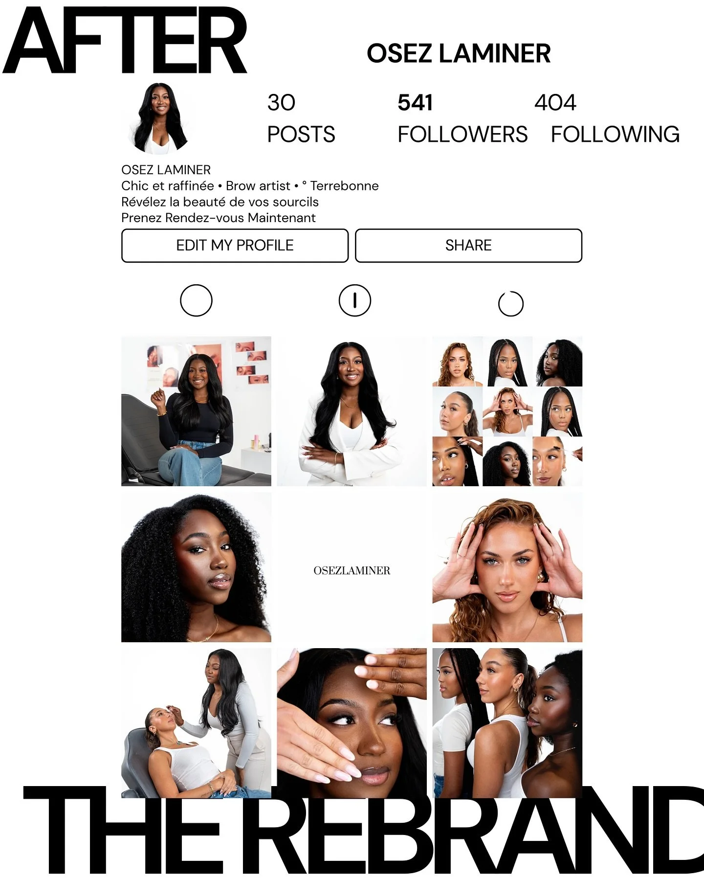 Here&rsquo;s one of our client results in 30 days :and a powerful example of what happens when you invest in your brand with On.Set Agency.👇

Keysha, founder of Osez Laminer, came to us ready for a change. She wanted a rebrand that would reflect the