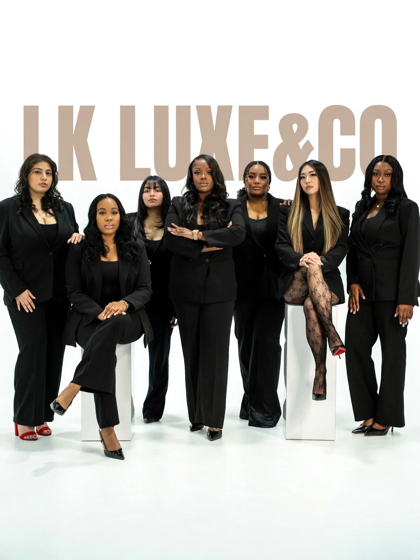 Power looks different when it&rsquo;s aligned.

This is what a strong team with a unified direction looks like structured, confident, and intentional. We captured the team behind LK Luxe &amp; CO @lk.luxurylashes exactly as they show up: polished, po