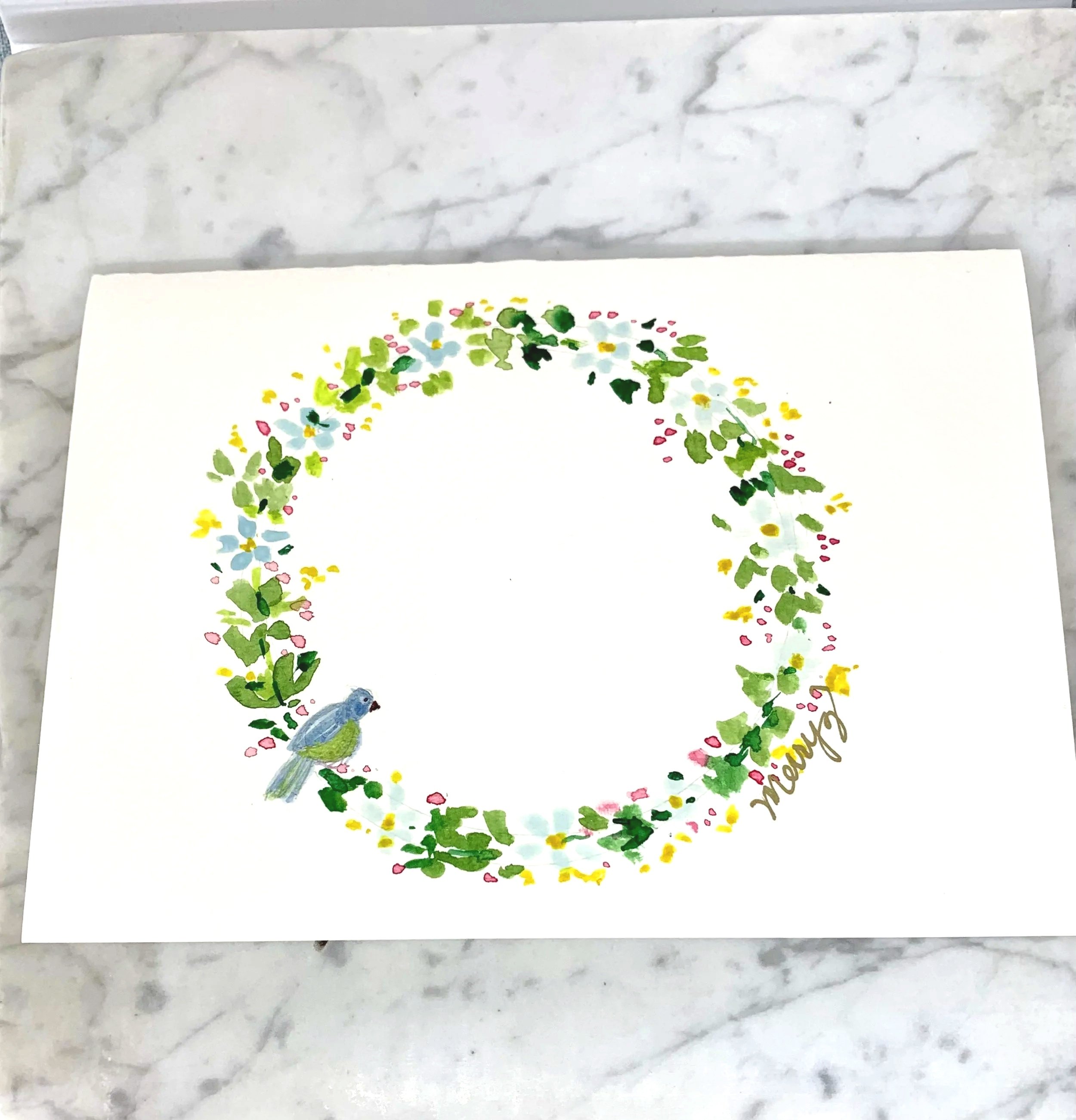 Spring wreath 