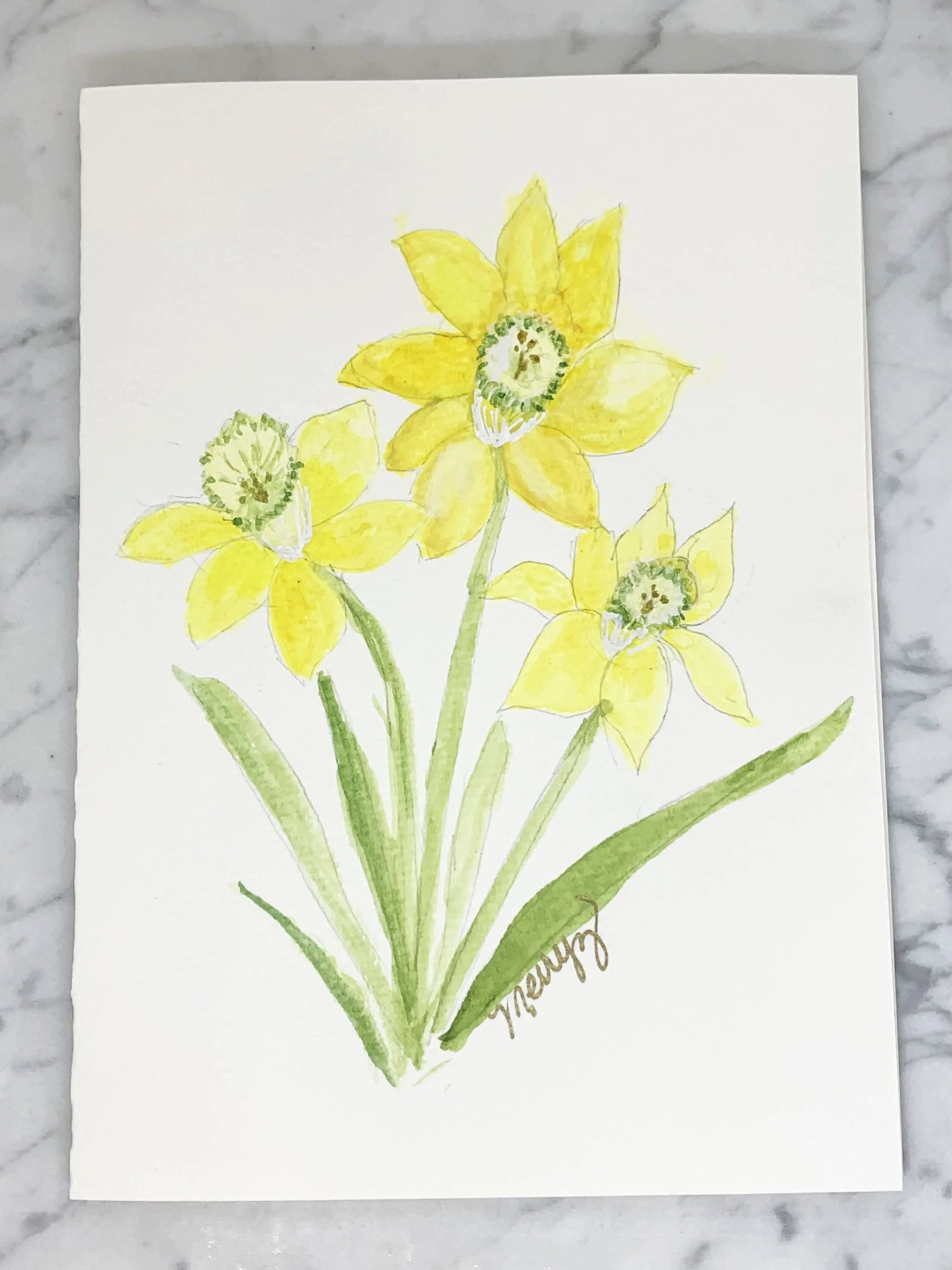 Spring daffodils