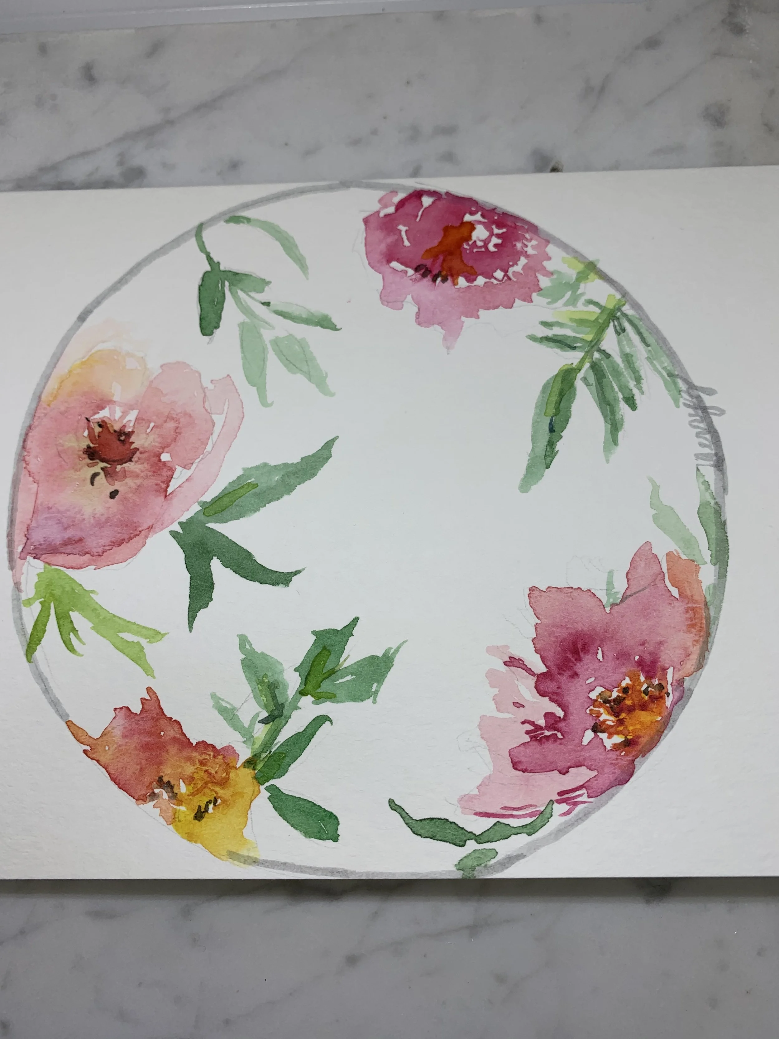 Rose wreath