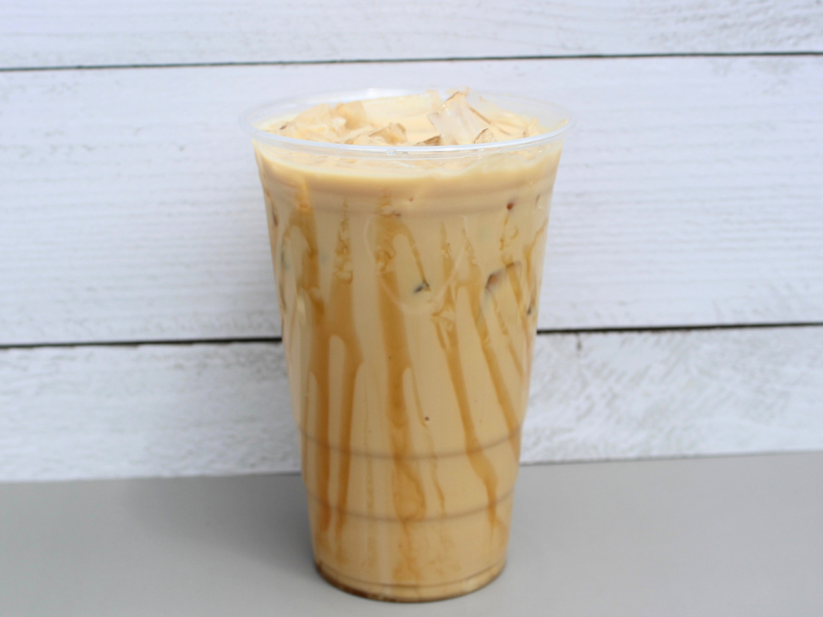 Salted Pistachio Iced Latte