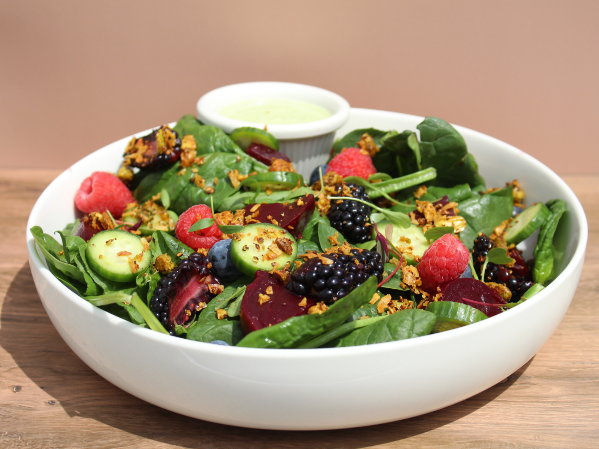 Beets and Berries Garden Salad Gluten Free