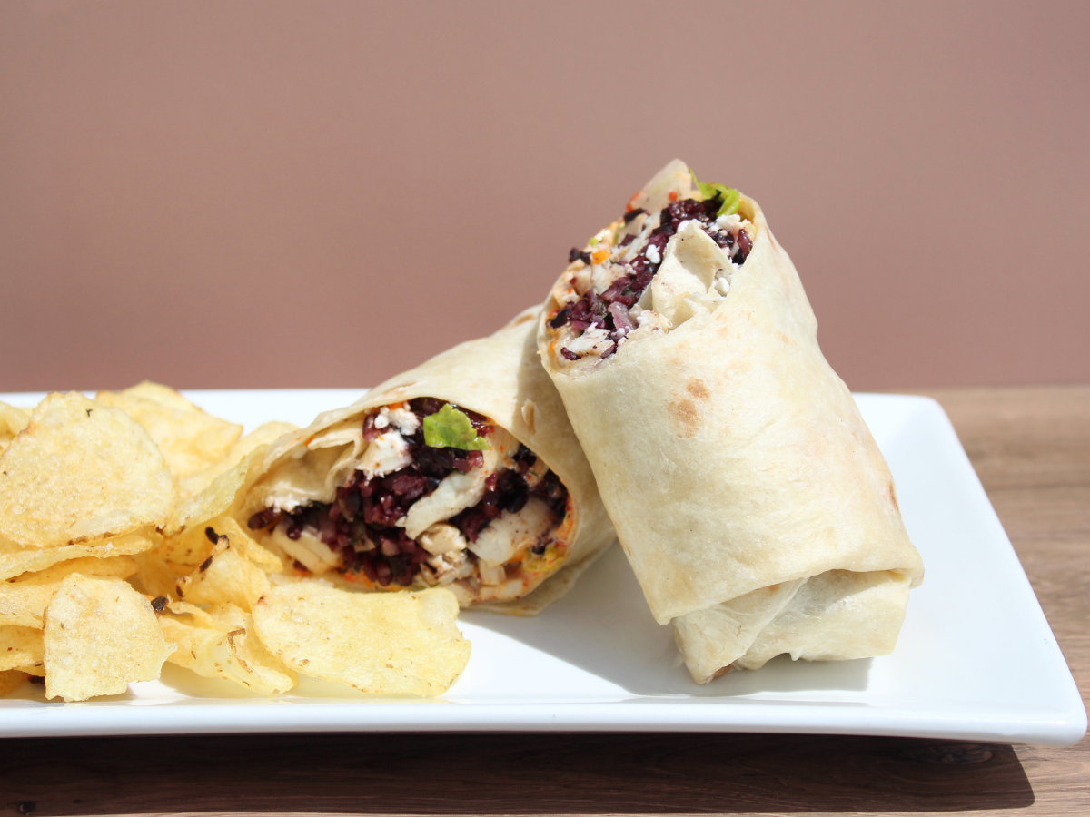 Chicken and Rice Wrap
