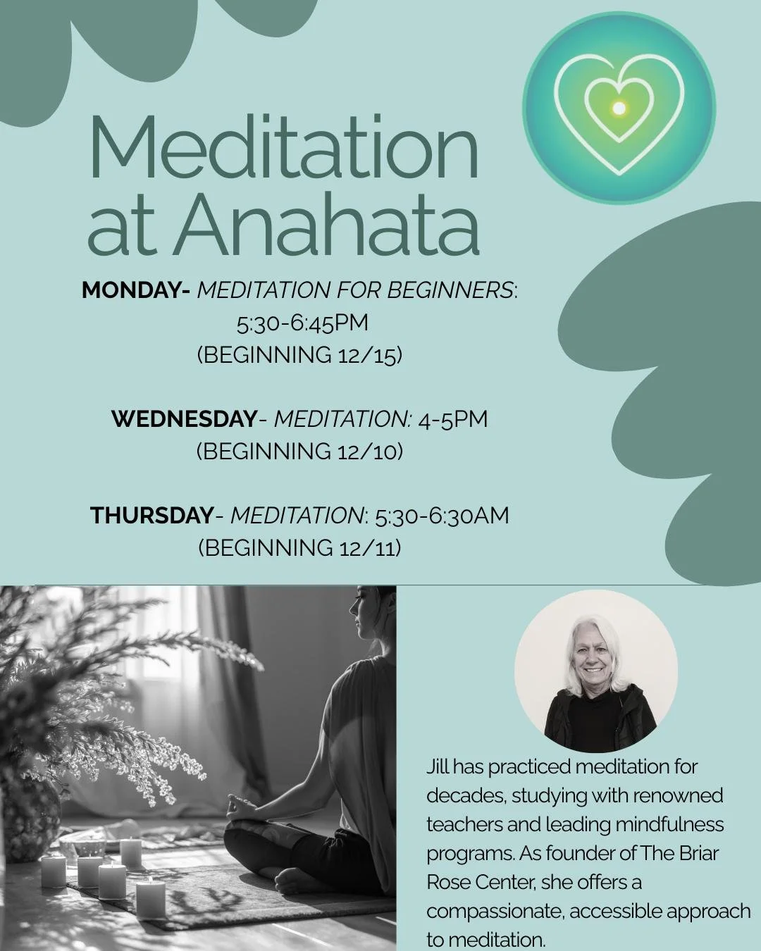 ✨ Grateful for Our Meditation Community ✨
A heartfelt thank you to everyone who has joined our Foundations of Meditation series! Your curiosity, presence, and commitment have made this journey truly meaningful. 🧘&zwj;♀️💛
Don&rsquo;t miss the final 