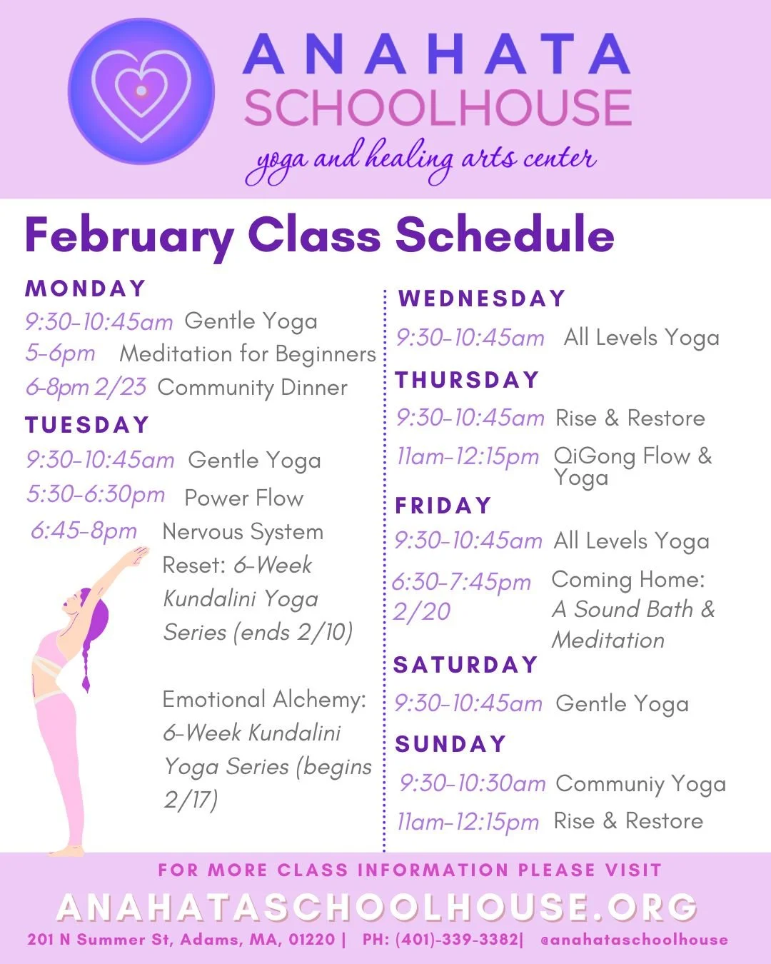 🩷February at Anahata Schoolhouse 🩷

A schoolhouse for the heart.

February often invites us into ideas of love and connection. At Anahata Schoolhouse, we see the heart as a place of learning &mdash; a portal to compassion, presence, and relationshi