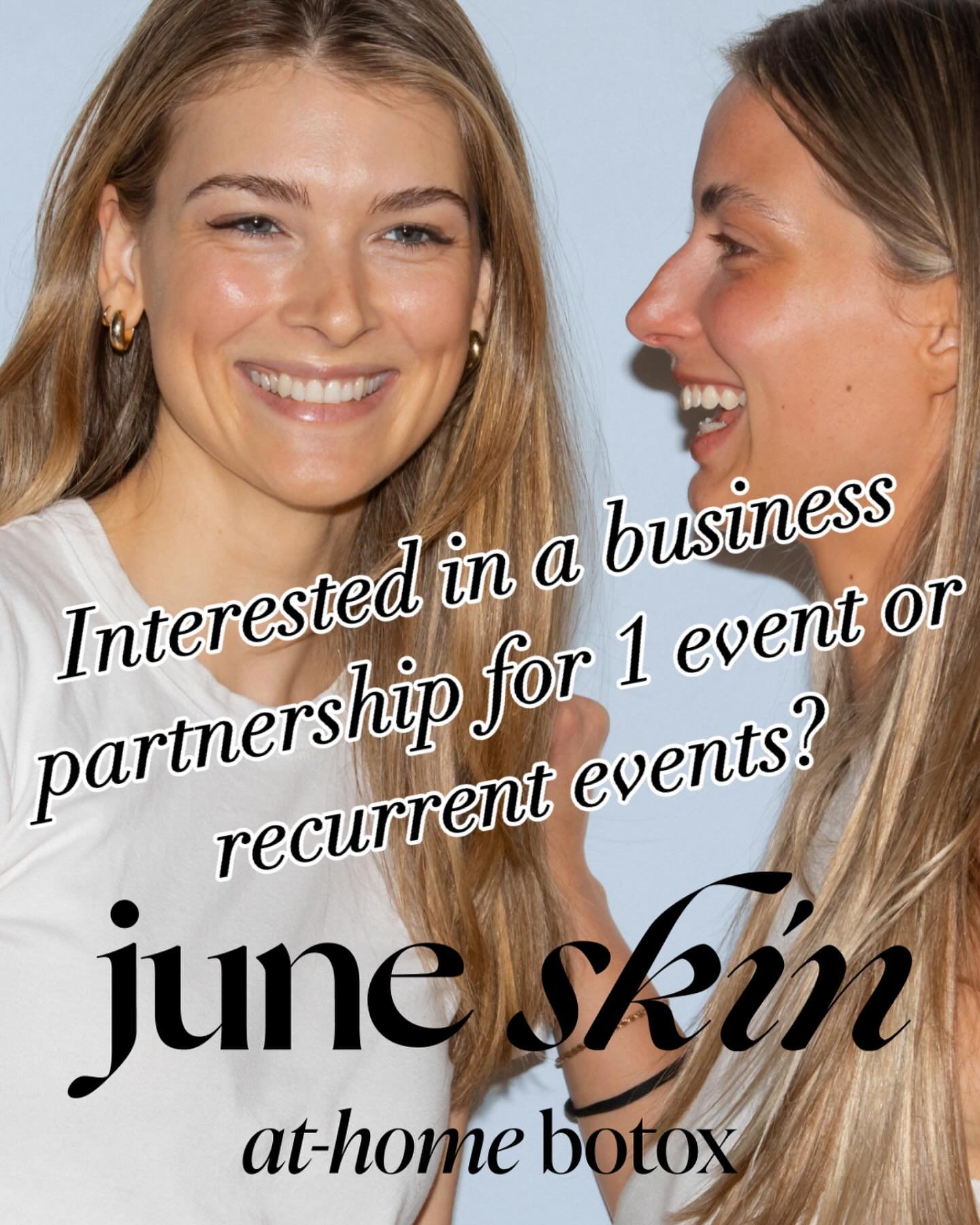 Are you a business wanting to partner for one off or recurring events? DM me or contact me via my website to learn more about the benefit of a partnership for events. ✨ RadiantSkinAndHydration.com ✨