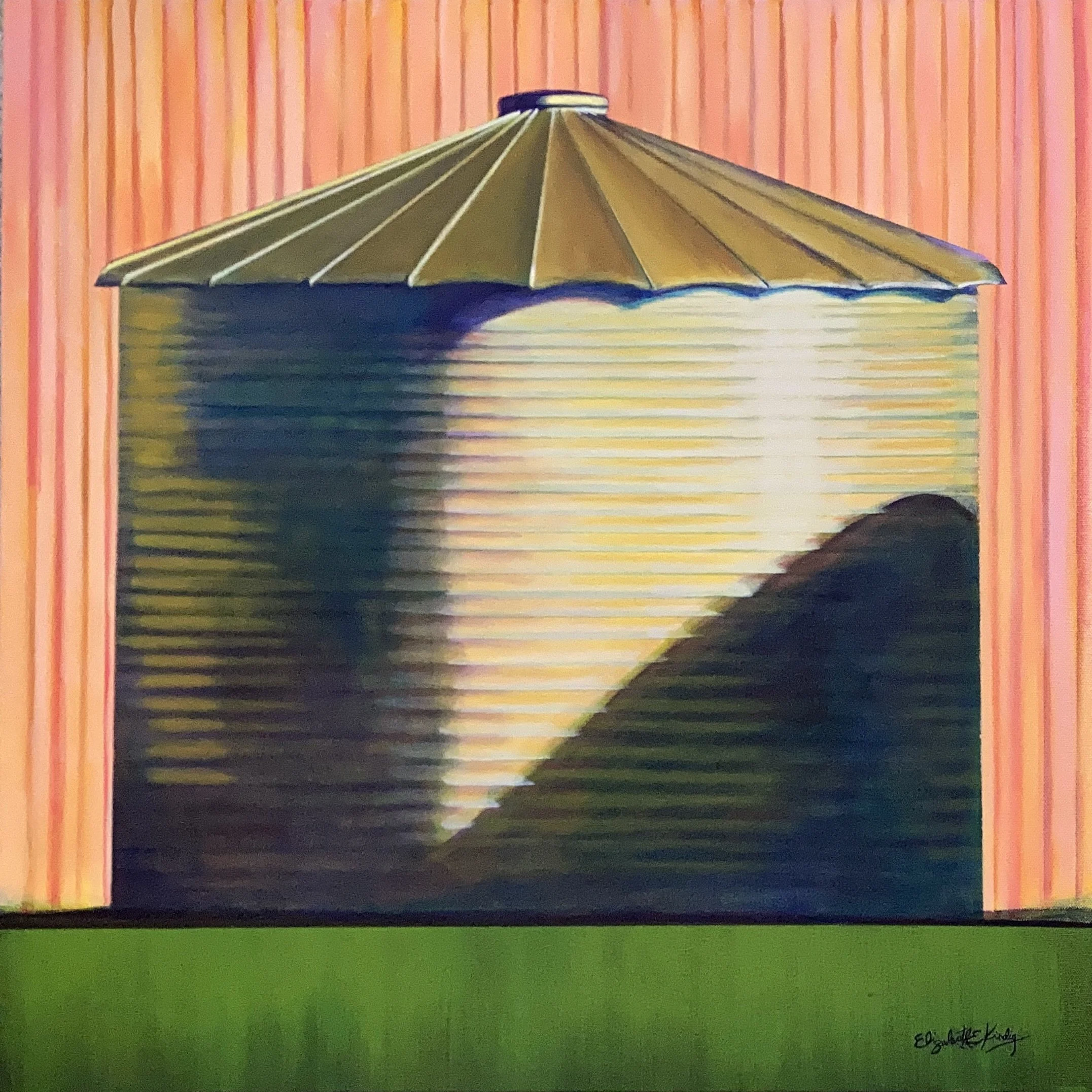 "Solo Silo"
acrylic on canvas
24x24
