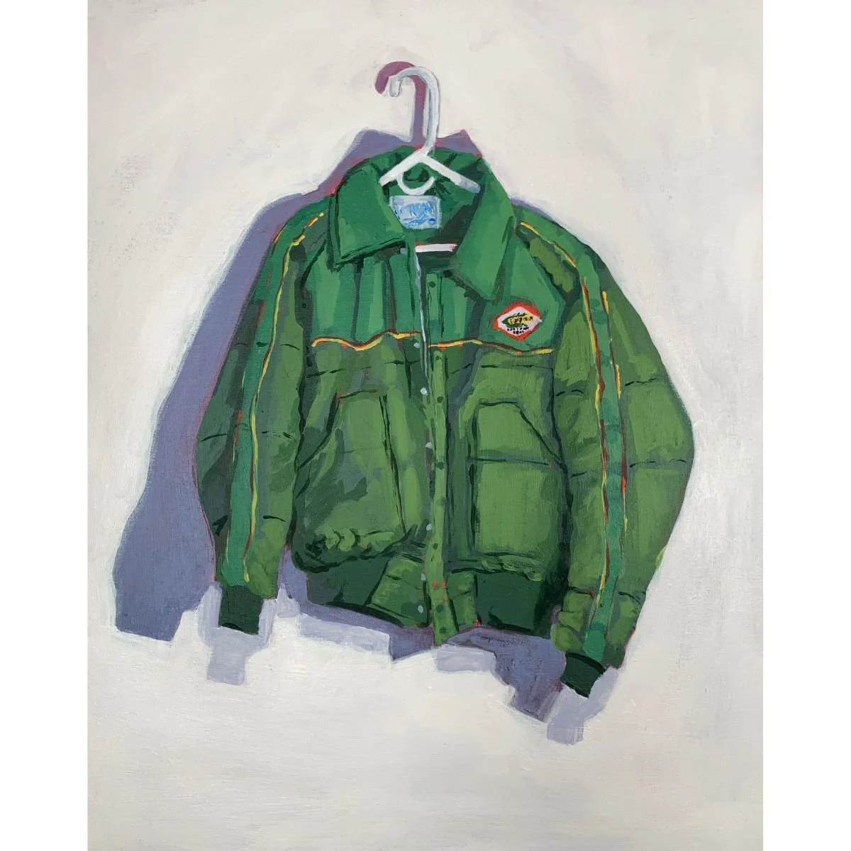 "Green Farm Coat" fine art print