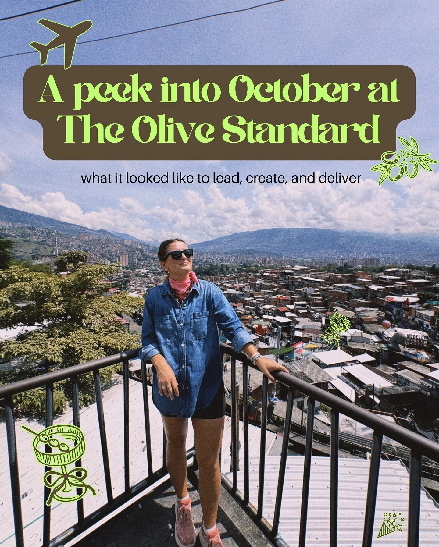 October, you were a blessing.

Last month reminded me how full this life can be - with work, with joy, with people, and with purpose. Here are just few moments that stood out to me.

✨ We hosted a holiday shoot at my house for one of our clients.
✈️ 