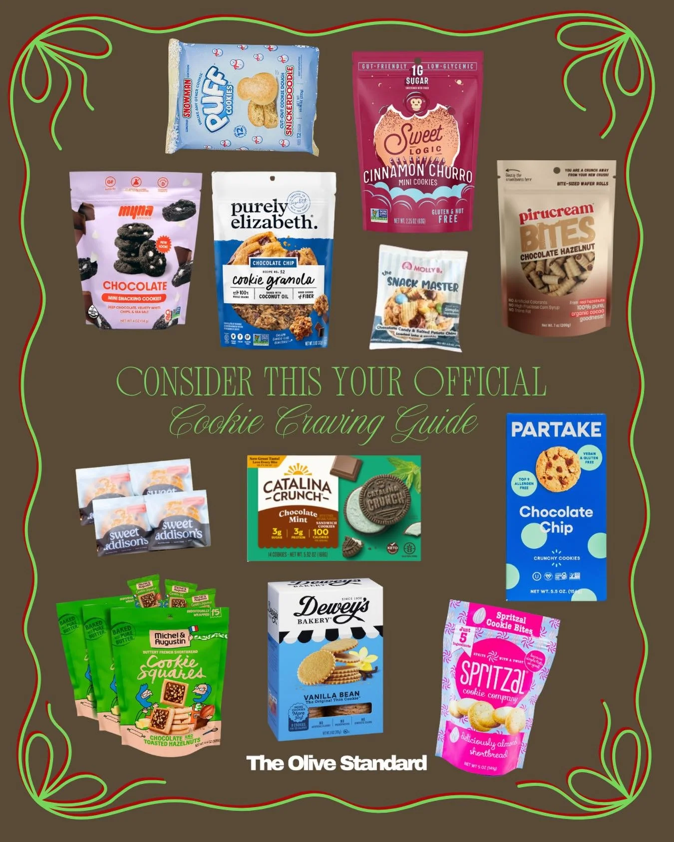 Consider this your official cookie craving guide! 🍪✨

In honor of National Cookie Day, we turned a classic Christmas gift guide into a CPG cookie lineup you NEED on your holiday snack table. From cozy movie nights to last minute gifts, these brands 