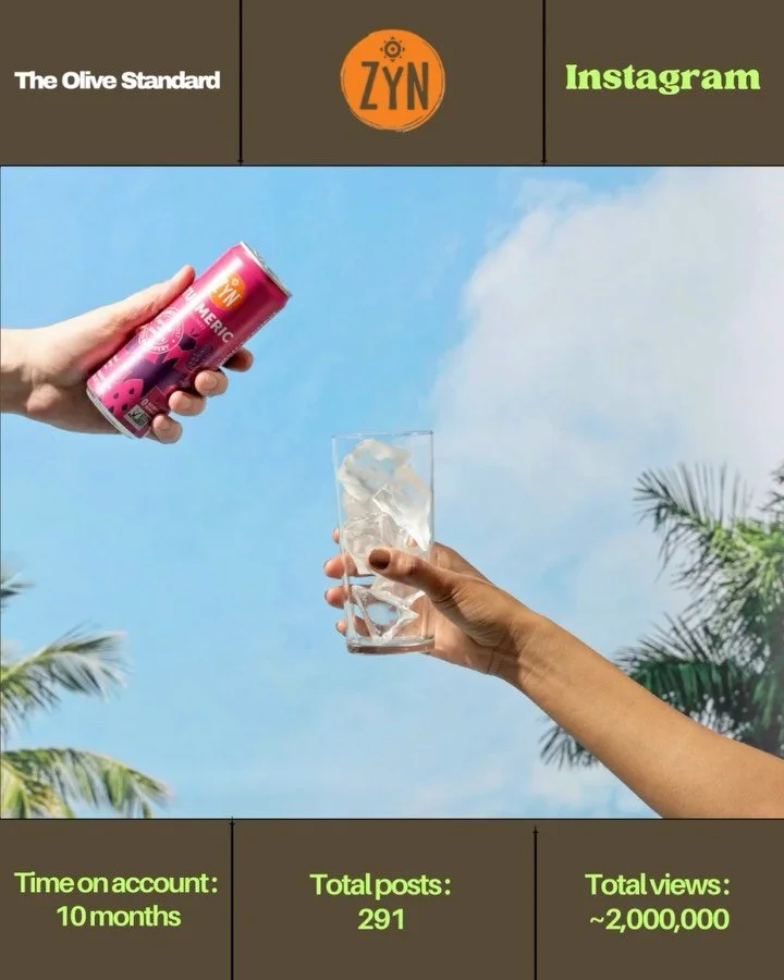 We say it all the time: Social media makes you visible. Visibility makes you relevant.

Our team has had the best time working with @drinkzyn &mdash; a Milwaukee-based brand sitting at the intersection of turmeric + electrolytes (aka our functional f