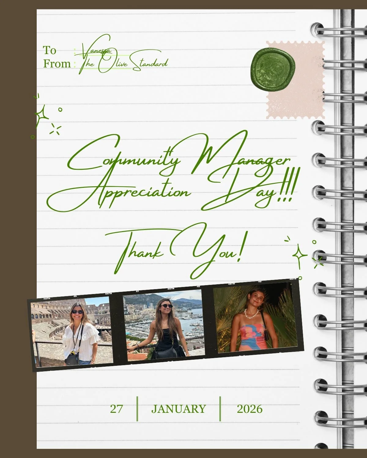 Today is National Community Manager Day, and we&rsquo;re celebrating the woman behind the warmth - for every brand we touch.🤎

Vanessa is the reason our clients&rsquo; communities feel like communities - not just comment sections. 
She&rsquo;s in th