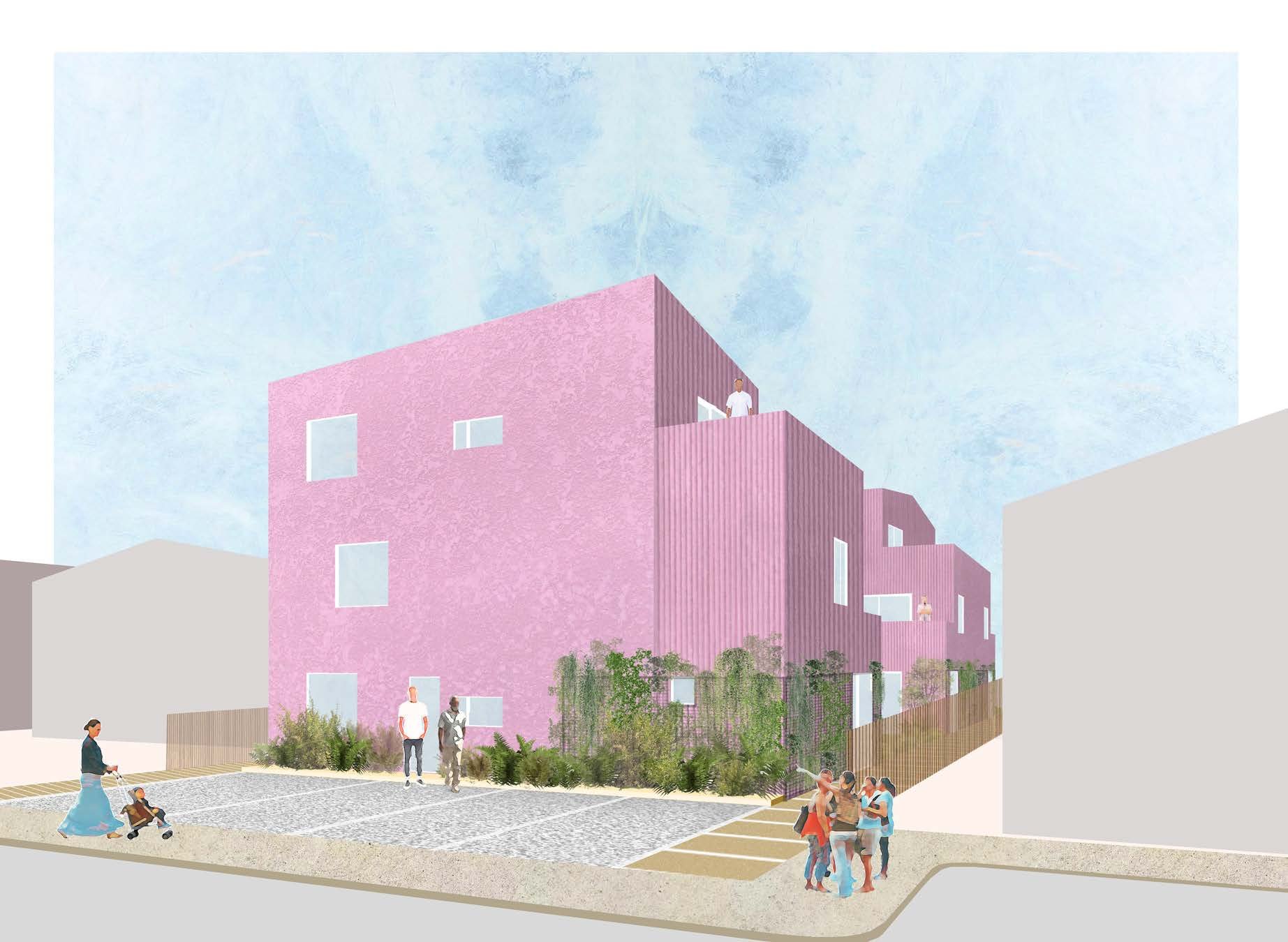 Three Houses, Three Gardens (L.A.)