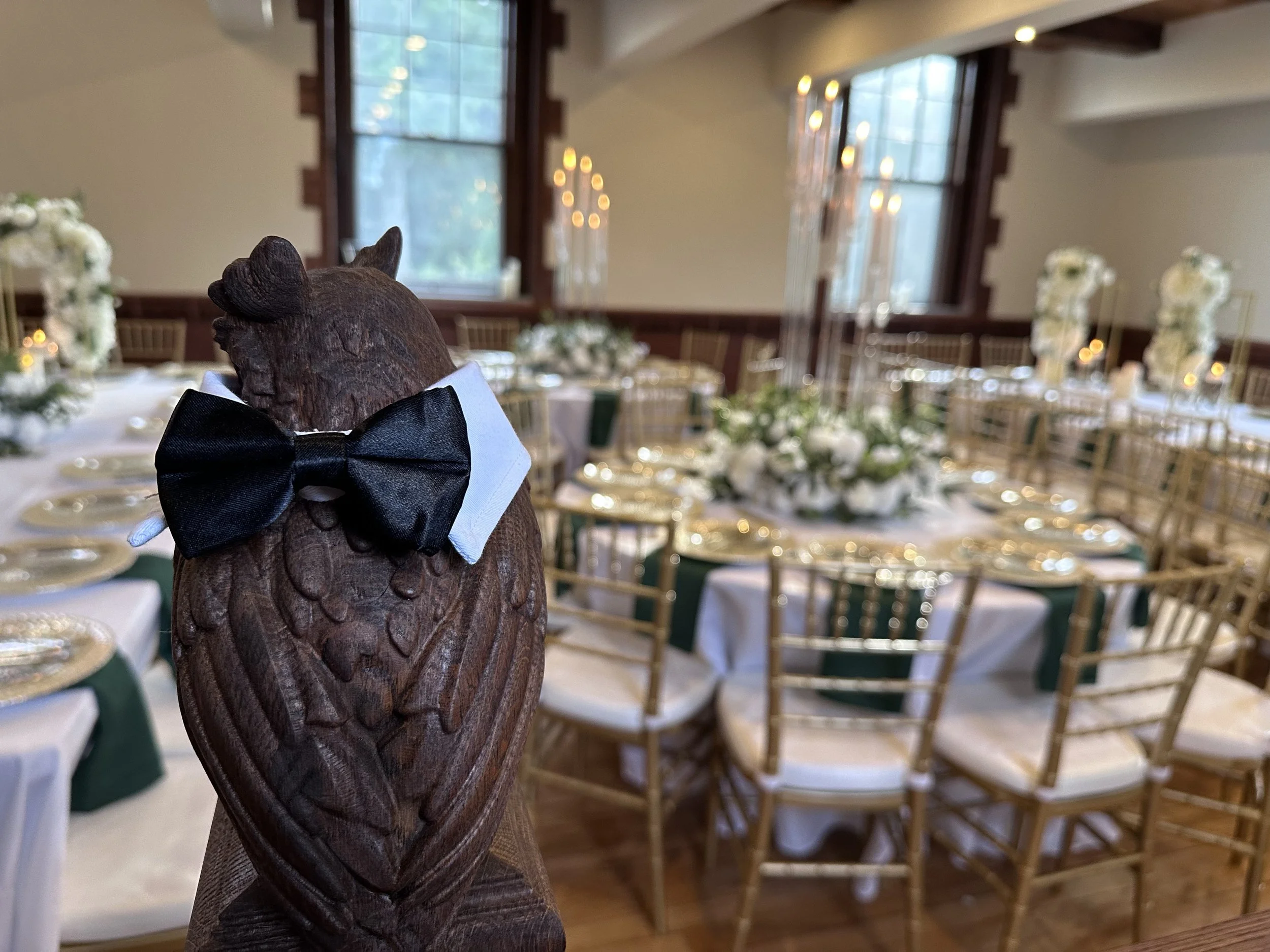 DeeAnna & Tyana’s Luxury Wedding | The Grand Chateau Owl | Reception Design from Owl Perspective