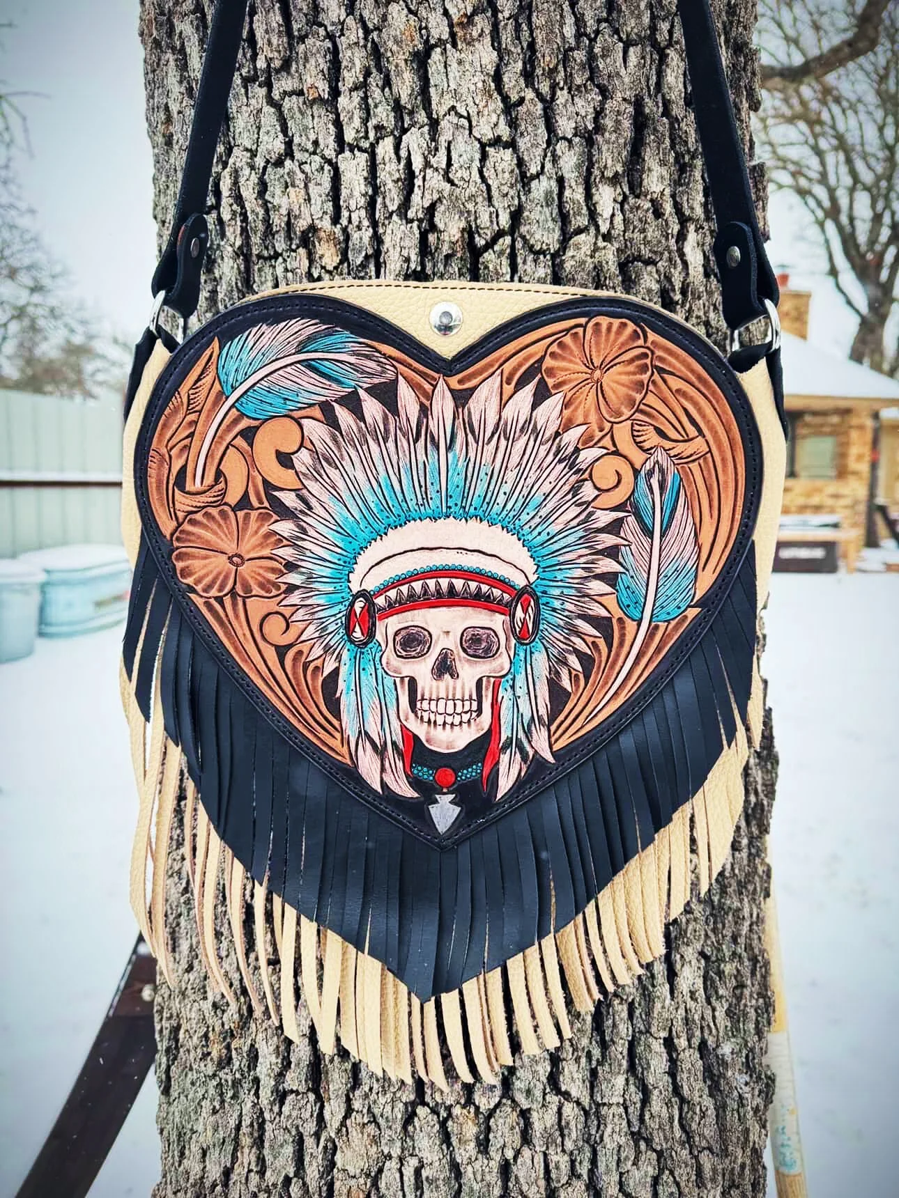 THE LOVER Heart Bag- War Chief
