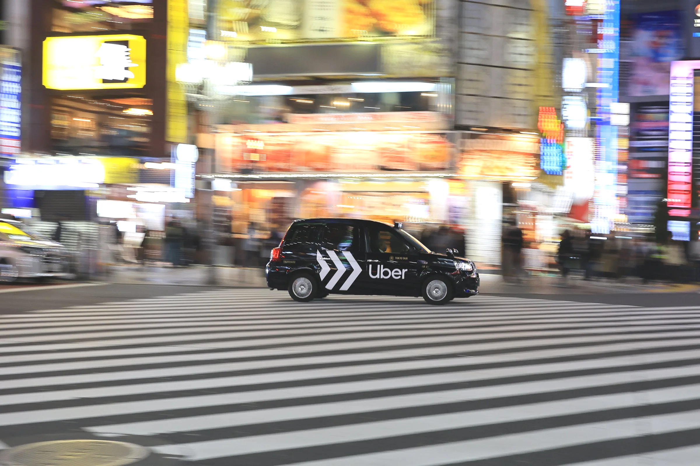 Uber Taxi Night "to-do" cards