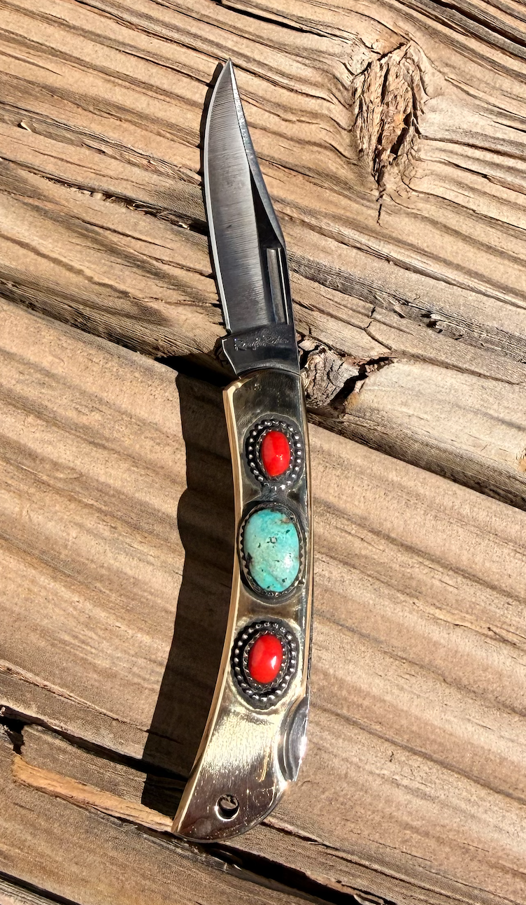 Coyote Mint Mesa Knife with Clip