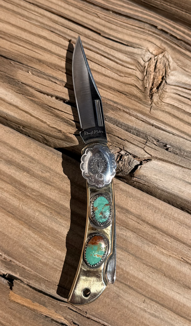Coyote Mint Mesa Knife with Clip
