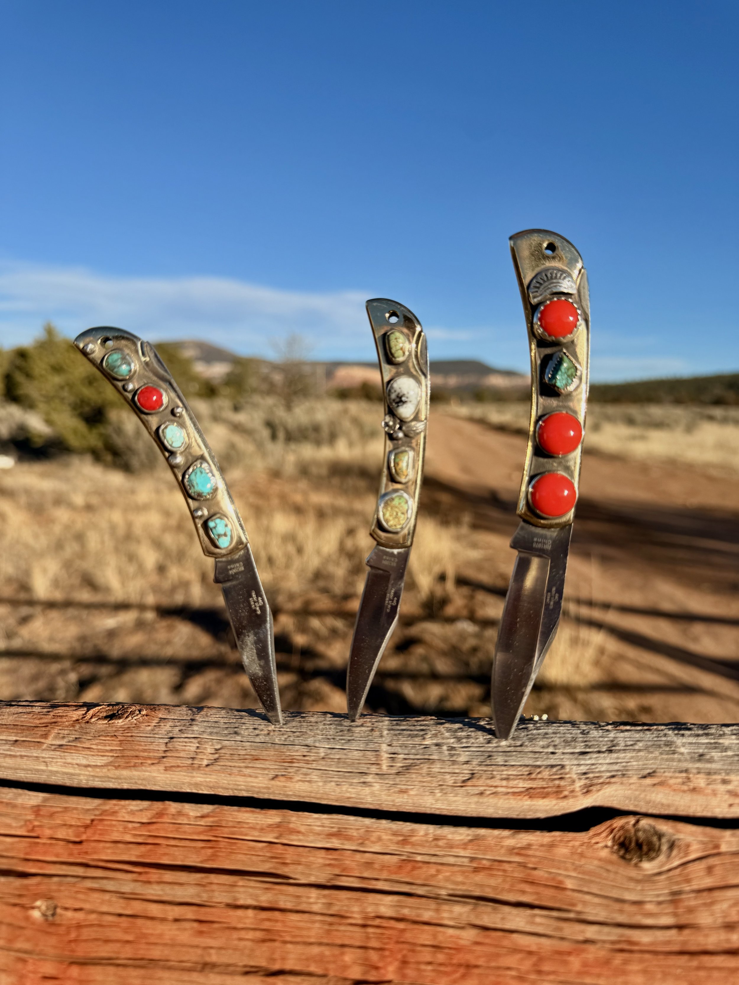 Custom Southwestern Pocket Knife (Limited Run)