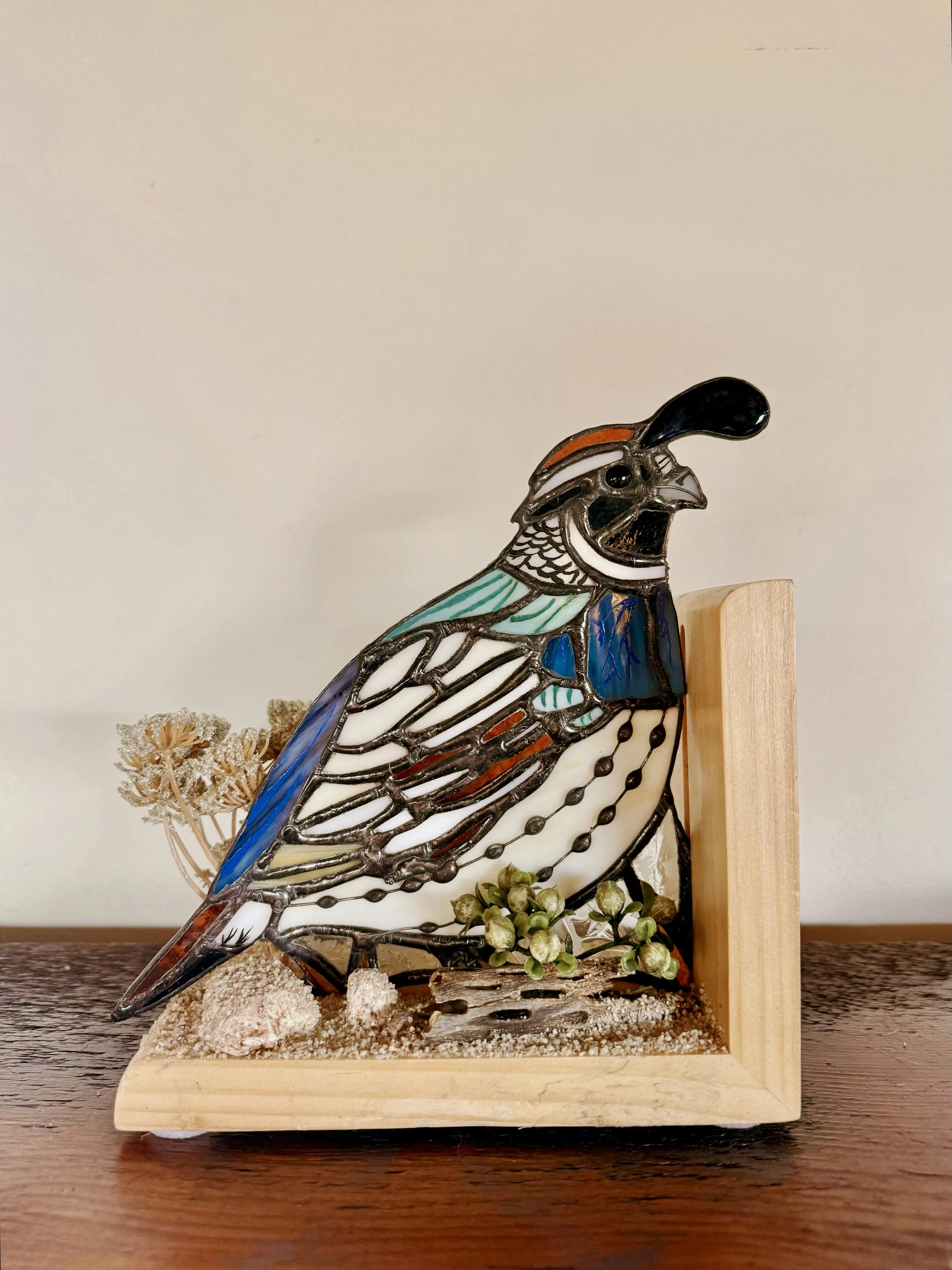 Quail Bookends- PLEASE READ DESCRIPTION