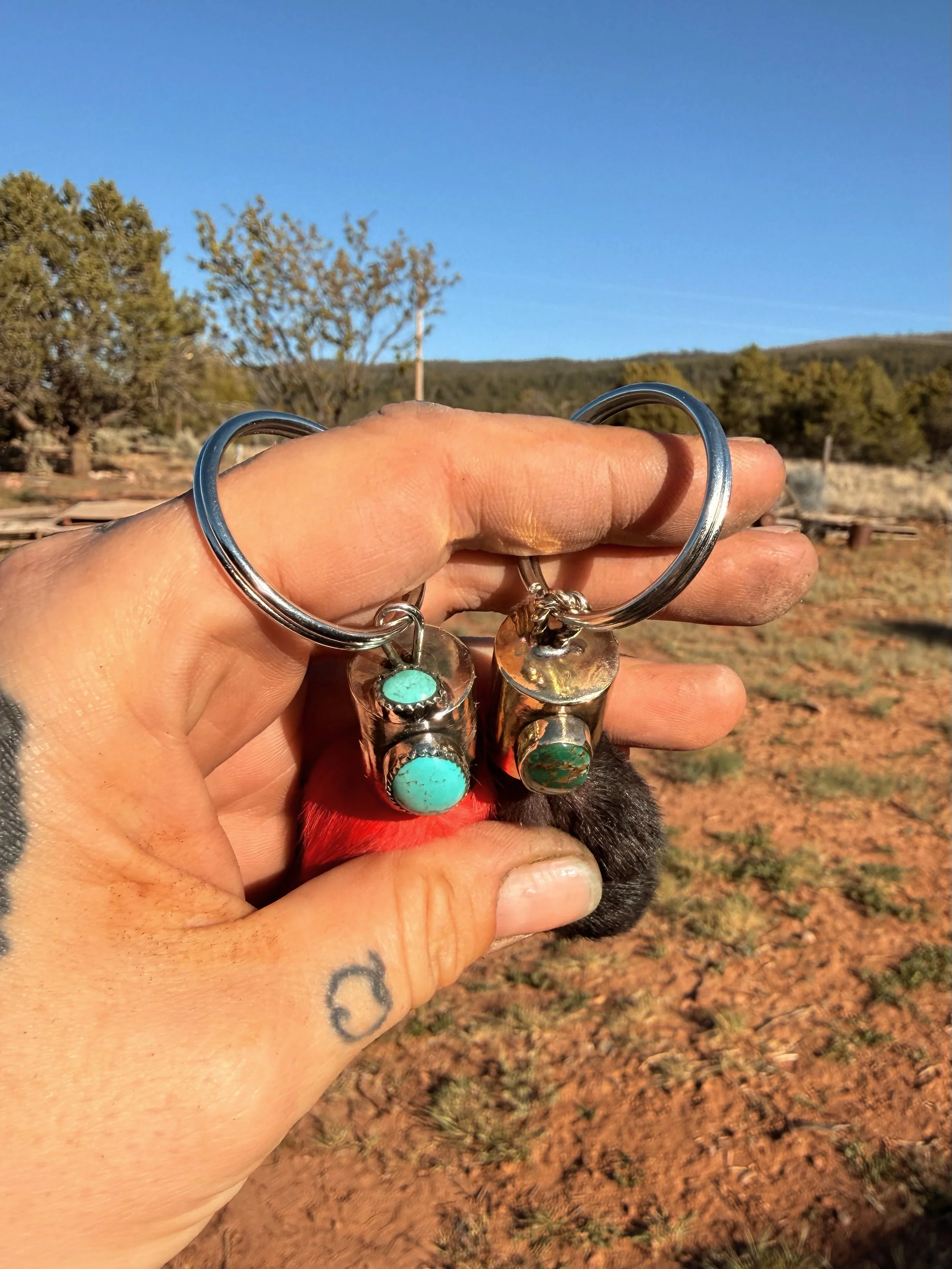 Ready to Ship Lucky Rabbit Foot Talismans | Single Stone
