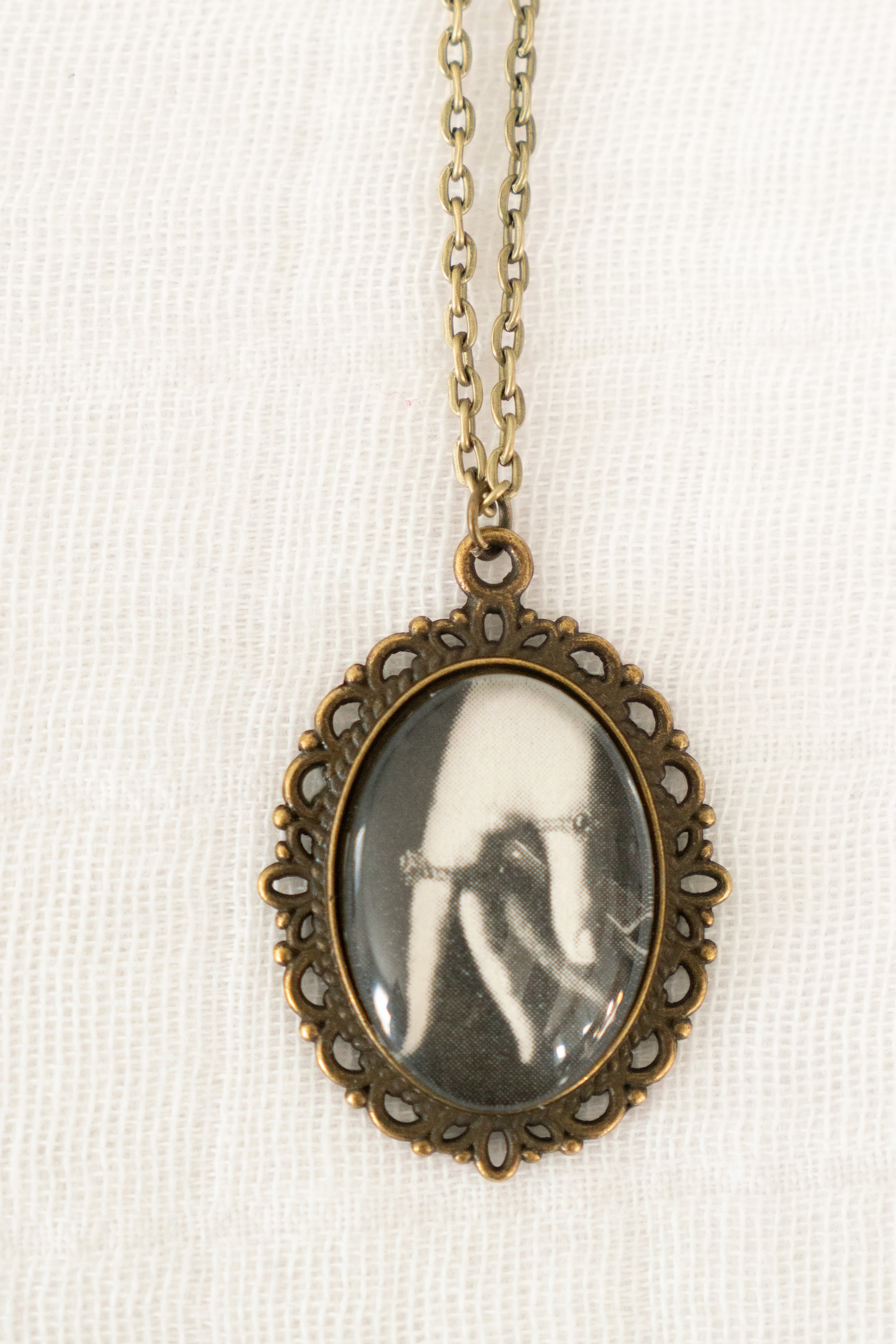 Vintage Hand Necklace