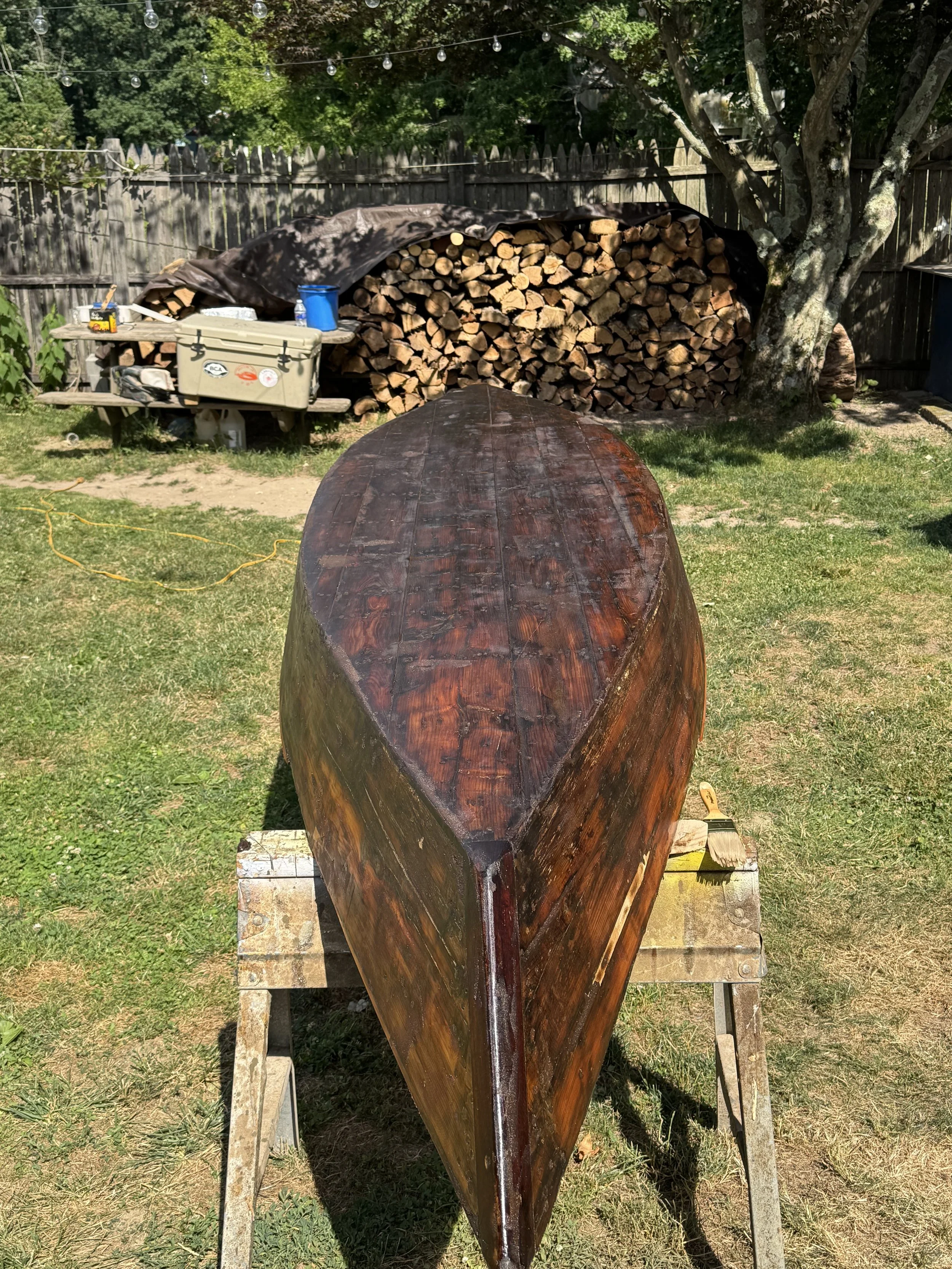 faired rail skiff