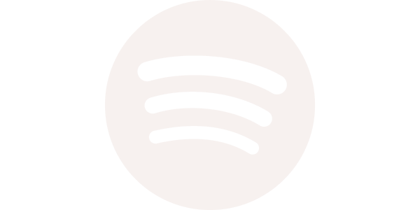 Spotify logo icon in black and white