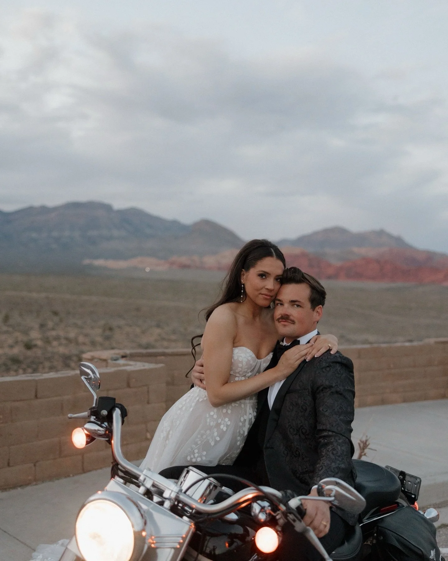 Love, lace, and a little Las Vegas magic ❤️&zwj;🔥🎰💋

Hosts: @epiceventsstudios 
Glam: @primroseglam 
Hair: @mhairstyles4you 
Florist: @sarasponda_lv 
Stationary: @juneanddaydesign 
Dress: @brilliantbridal 
Suit: @friartux 
Models: @ashleenelson_ +