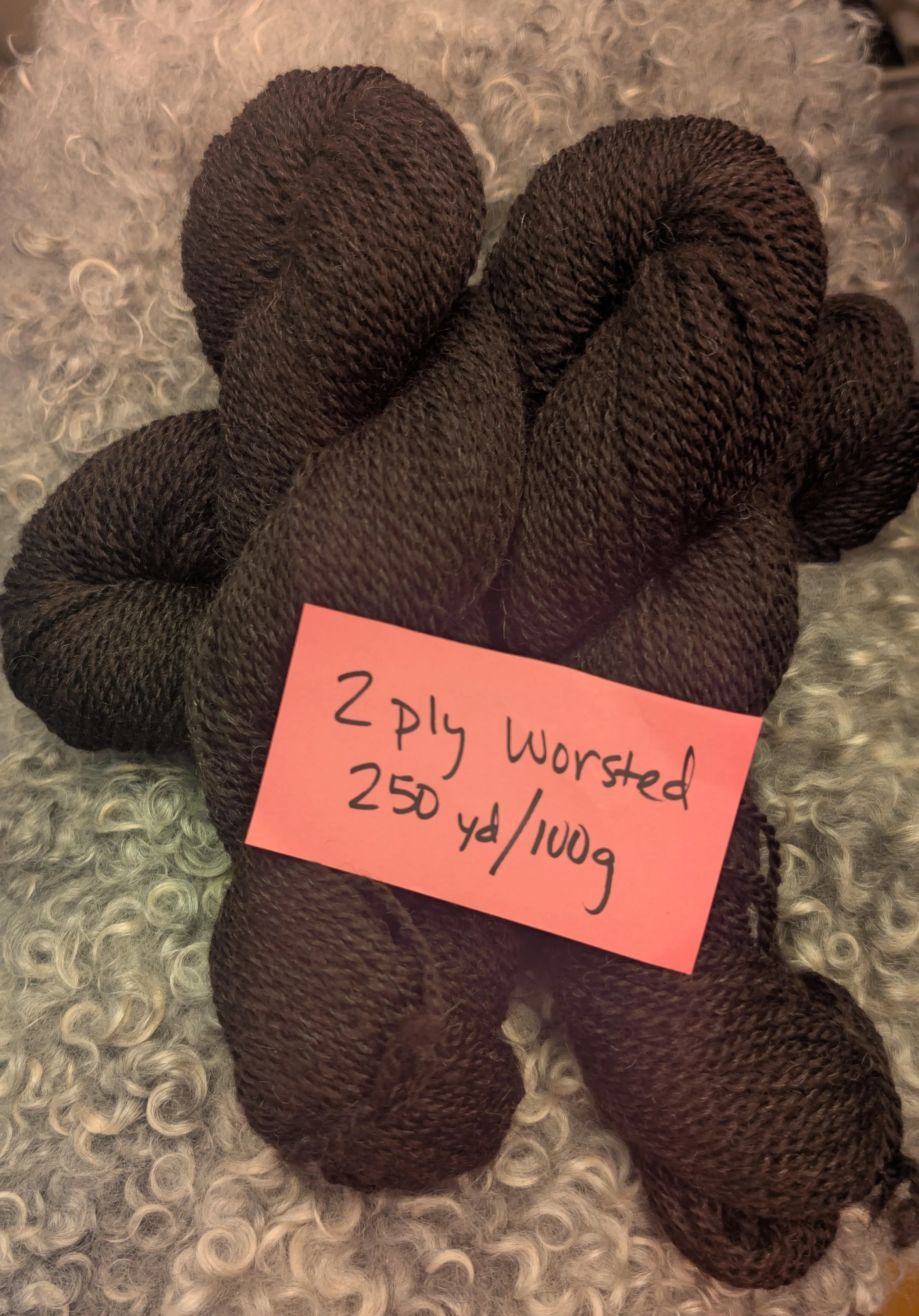 2-Ply Merino/Alpaca Worsted Weight Yarn