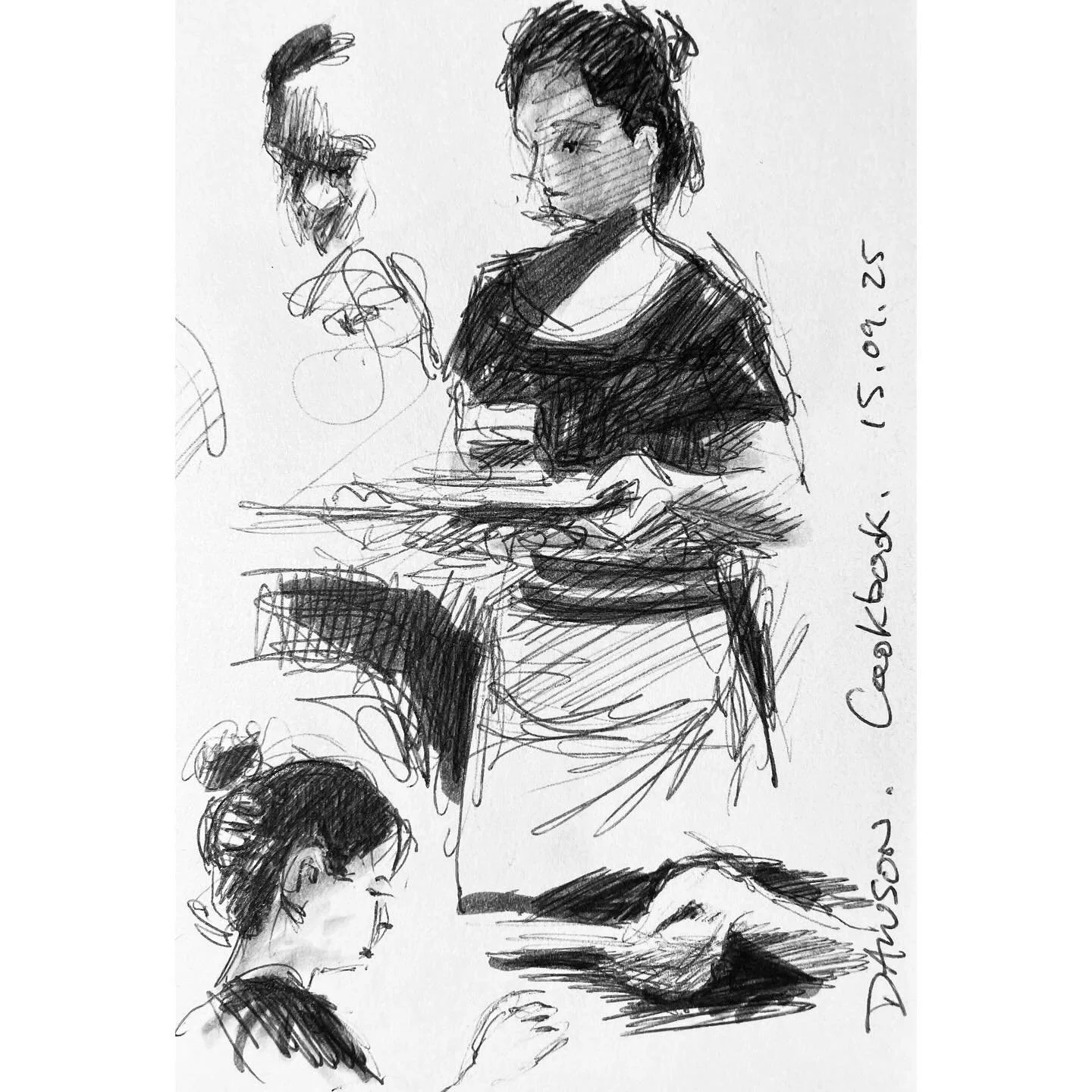 Another great meal &hellip;.@thecookbookco really does cook! Sketches from a great evening with Chef Judy Wood and Gail Norton and of course fellow foodies. #dawsongraphics #dawsonartalberta #yycfood #yycfoodie #comfortfood #yyccooks #yyccooking #gra