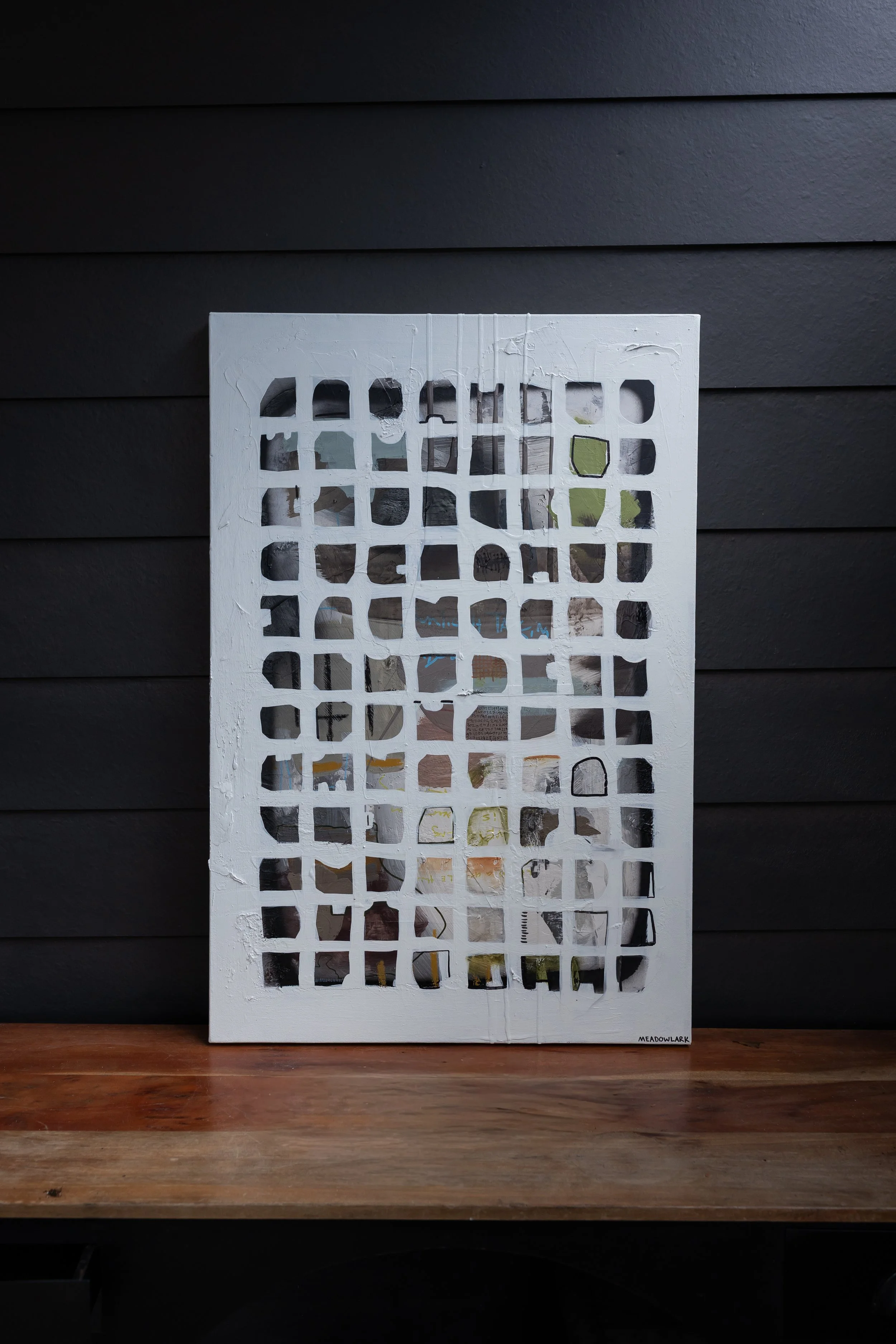 "MIDDLE GROUND"  24X36"  $950