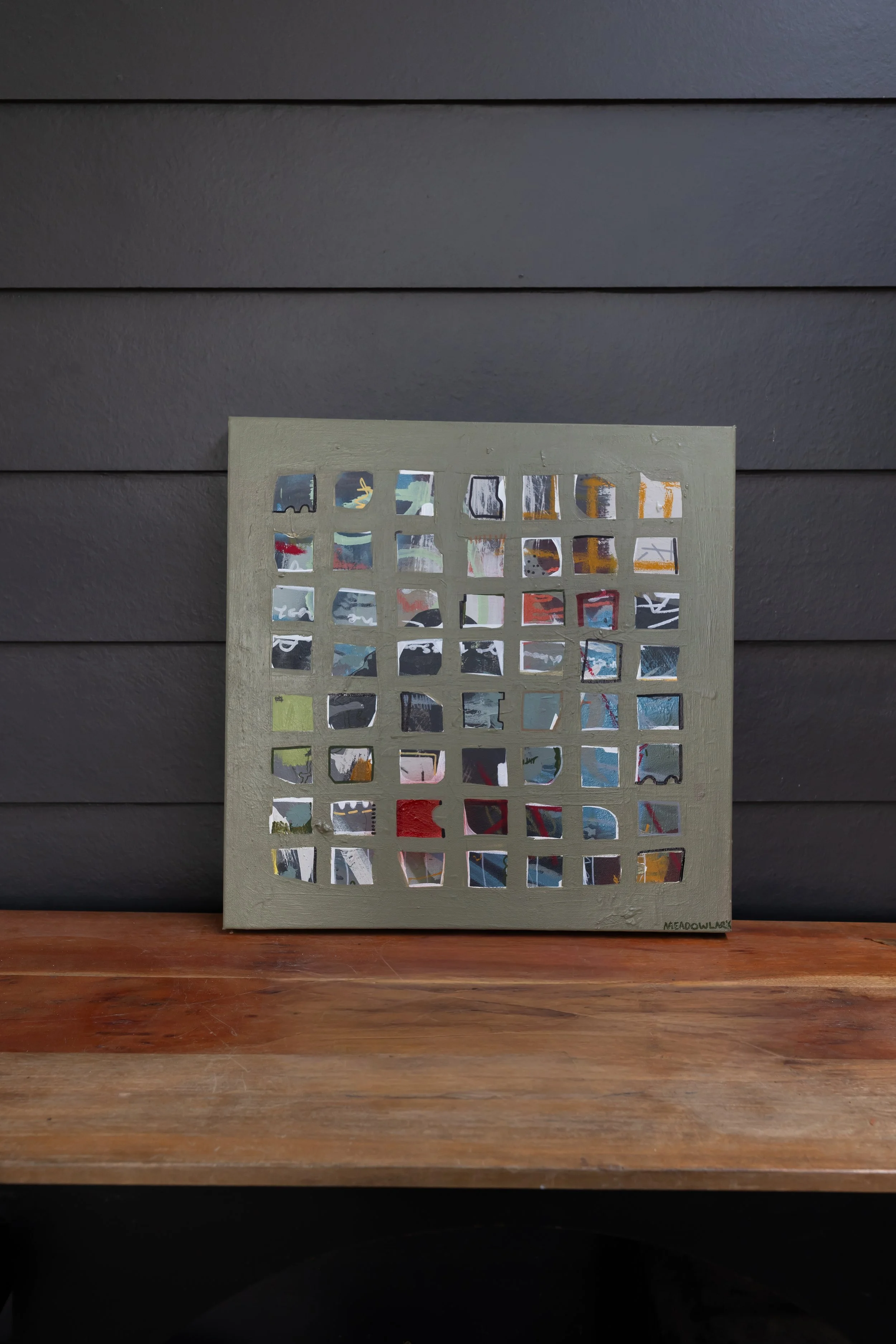 "DEEPER WELL"  20X20"  $650