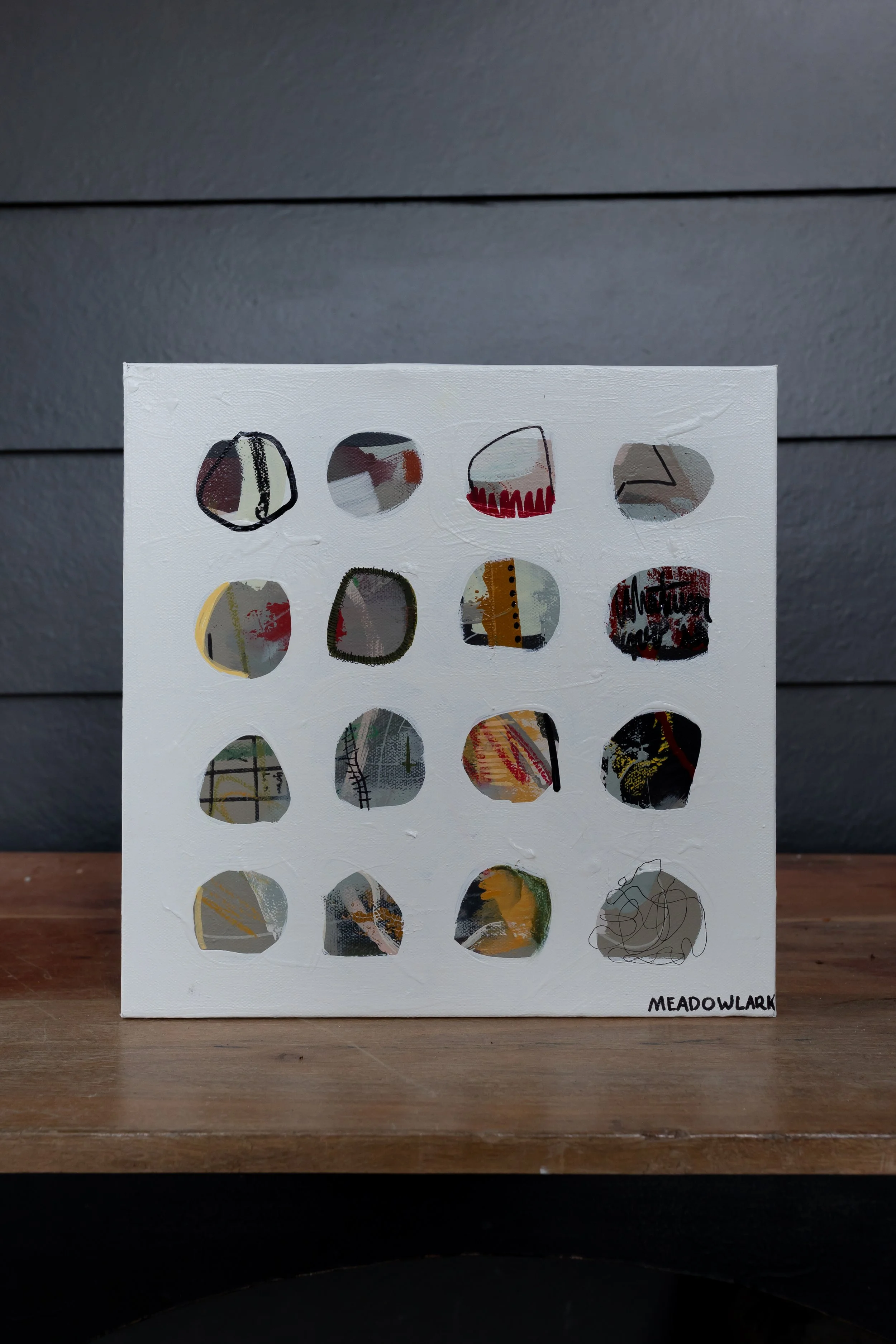 "WOLVES"  12X12"  $300