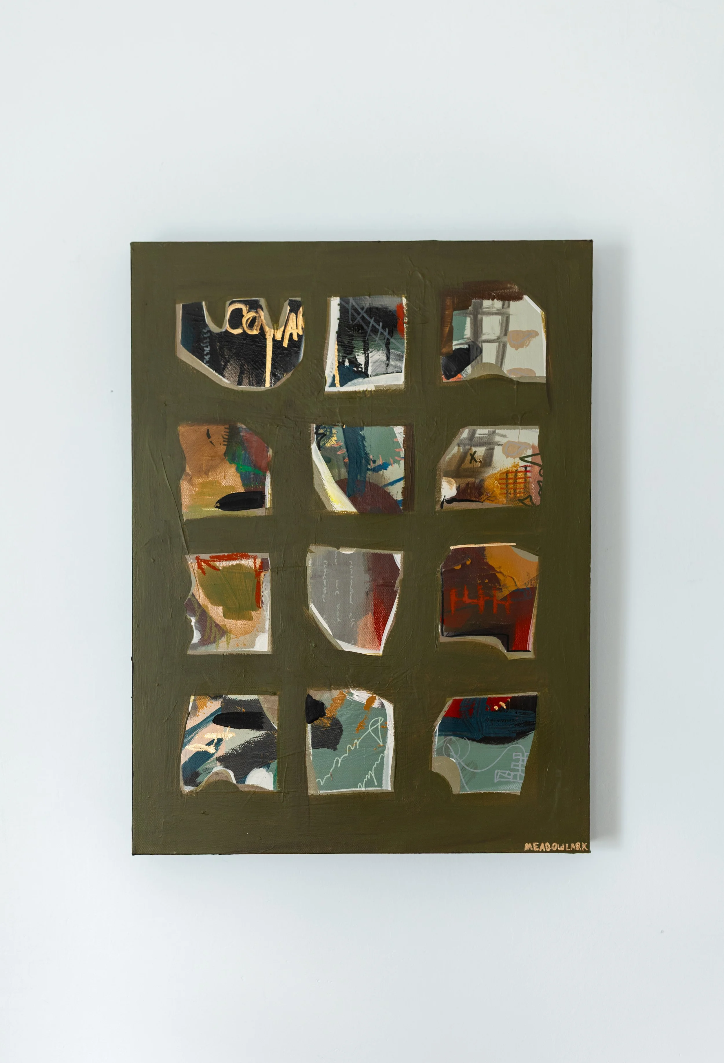 "FAUX AMIS"  18X24"  $640