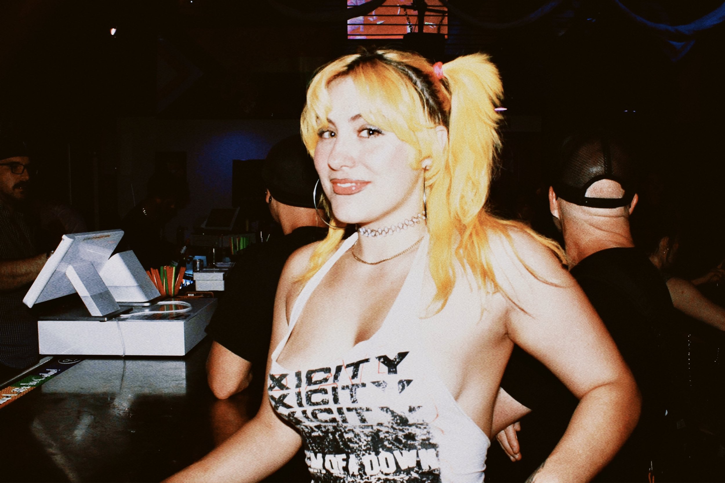 A portrait of myself at an event.