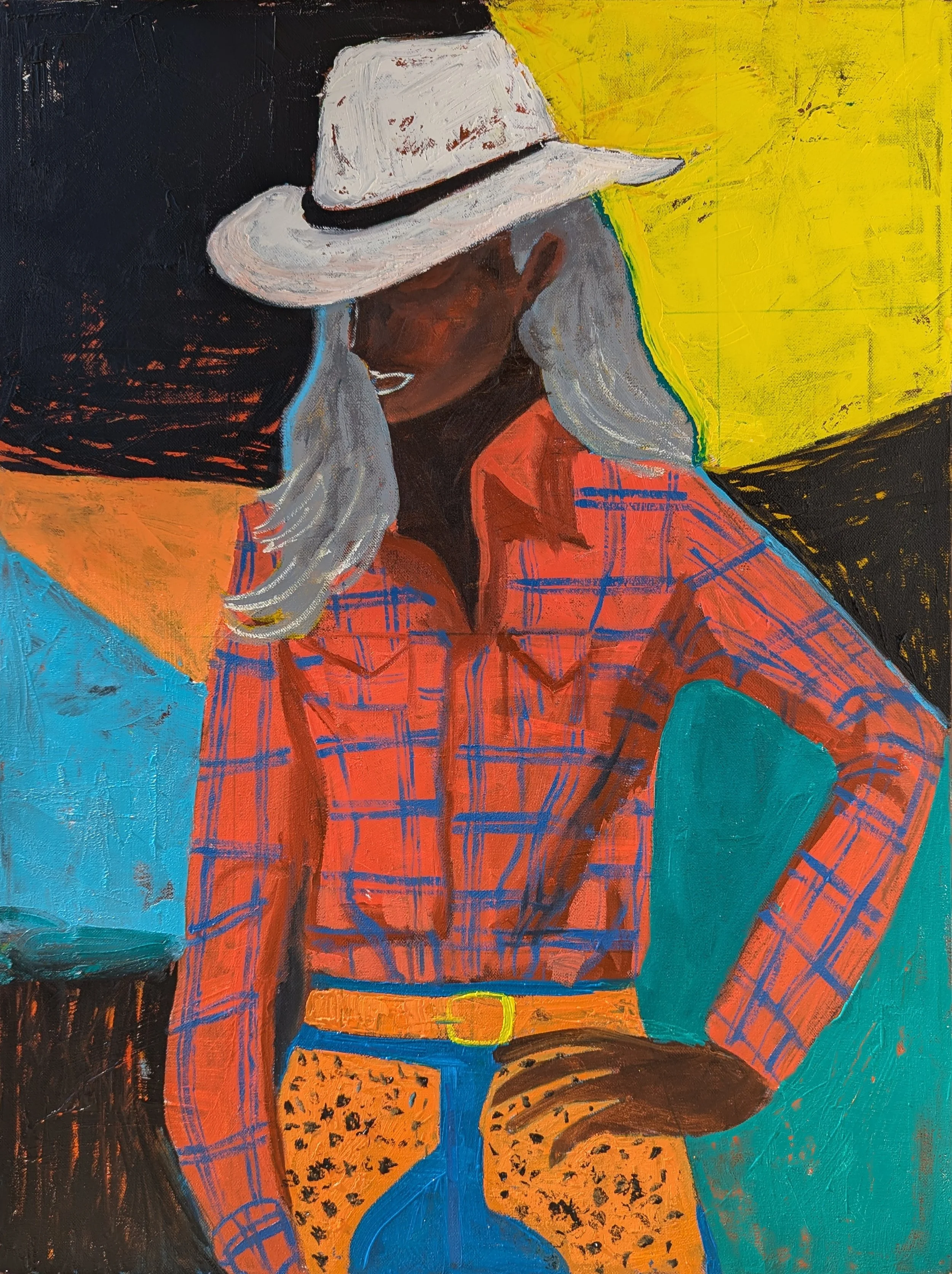 'The Western Cowgirl' SOLD