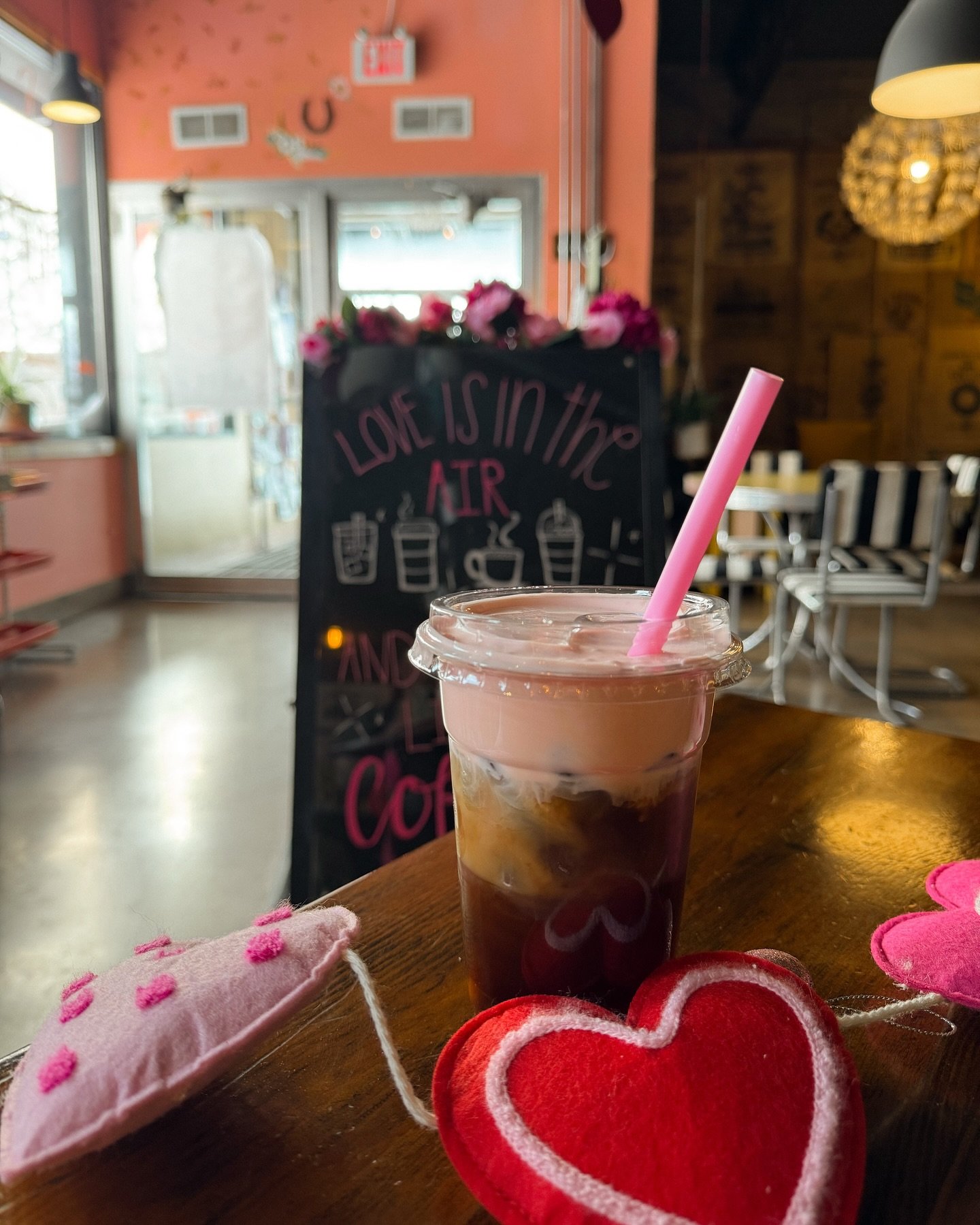 💕 The Pink Straws Are Back! 💕

Our reusable heart straws are making their grand return! Order any drink from our February specialty menu ICED, and we&rsquo;ll add a pretty pink straw&mdash;because your sips deserve to be as sweet as the season! 💖
