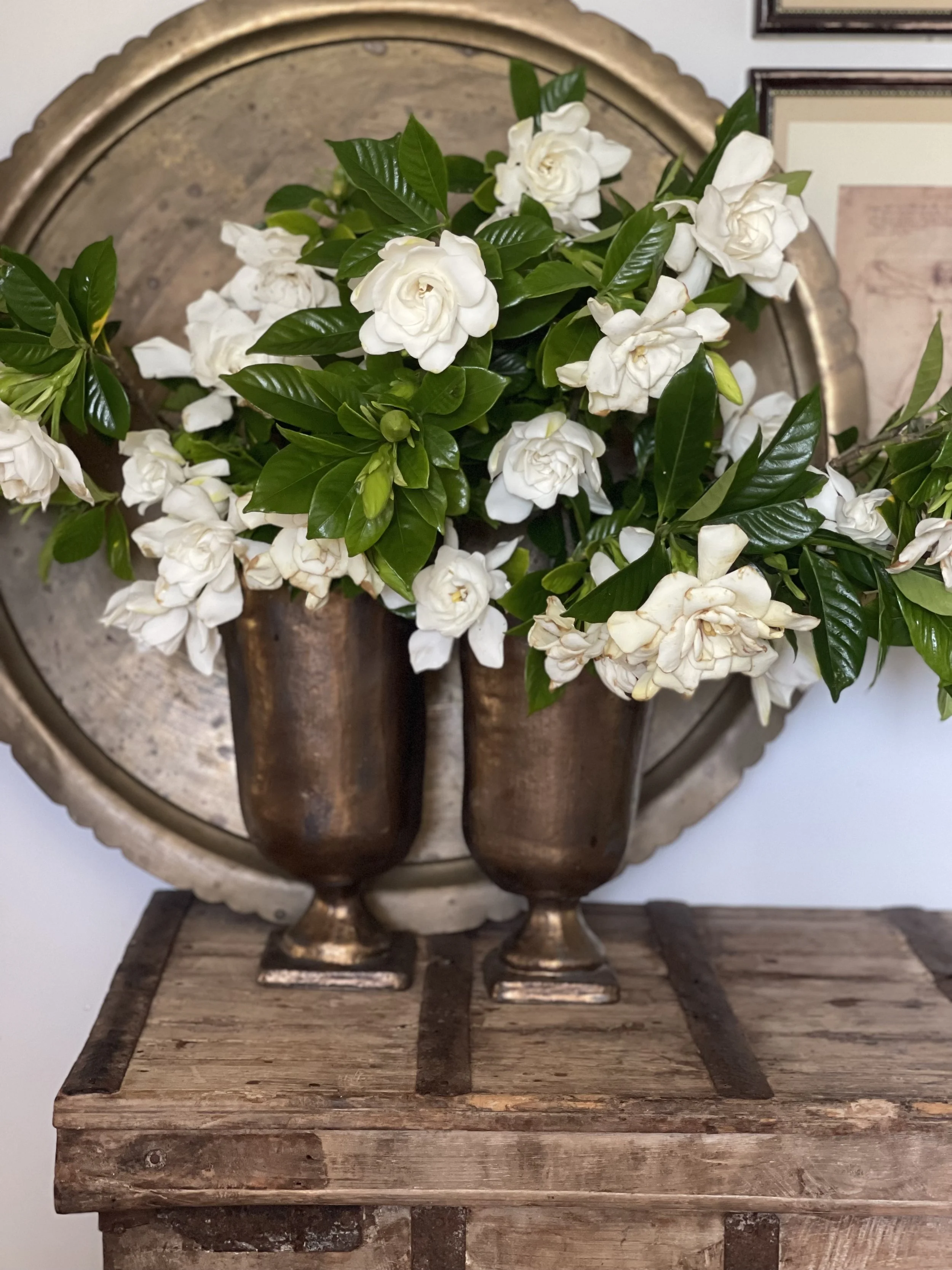 Medium handmade Rust Vase (23cm) with burnished ceramic finish by Melissa Lellouche.
