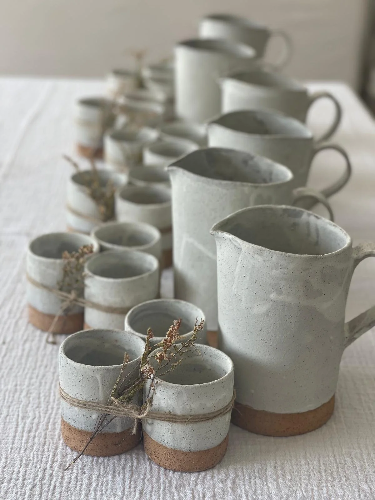 Natural Finish Large Jug