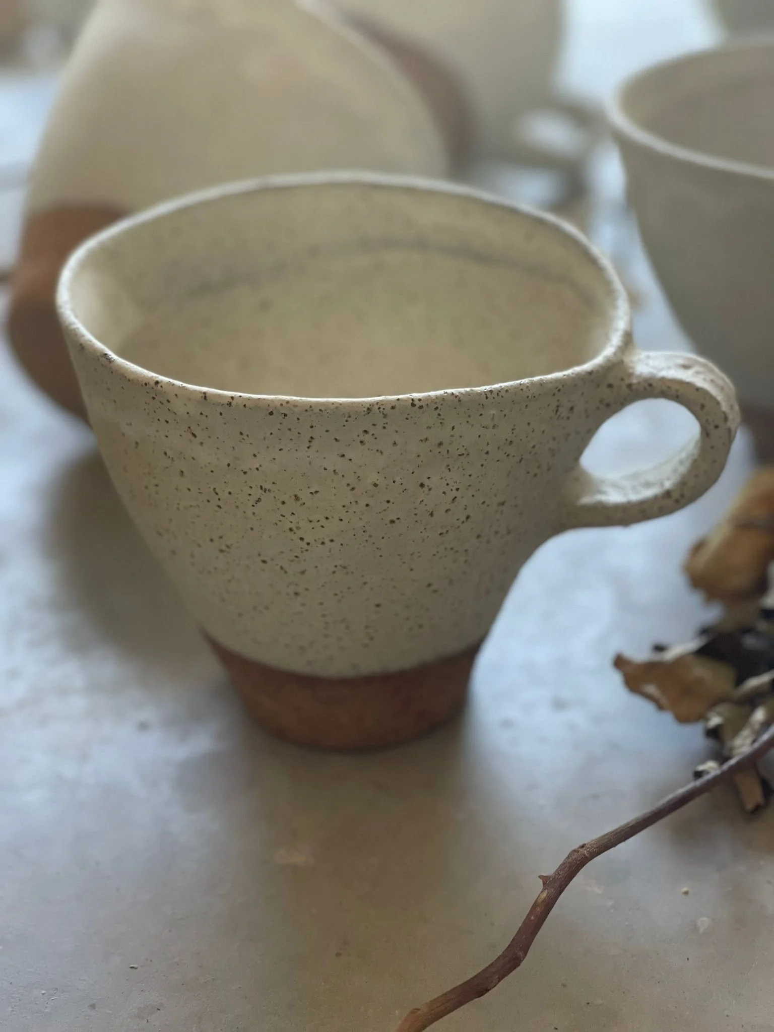 Natural Finish XL Mug