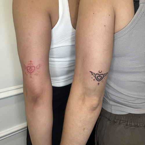 Fine line tattoos