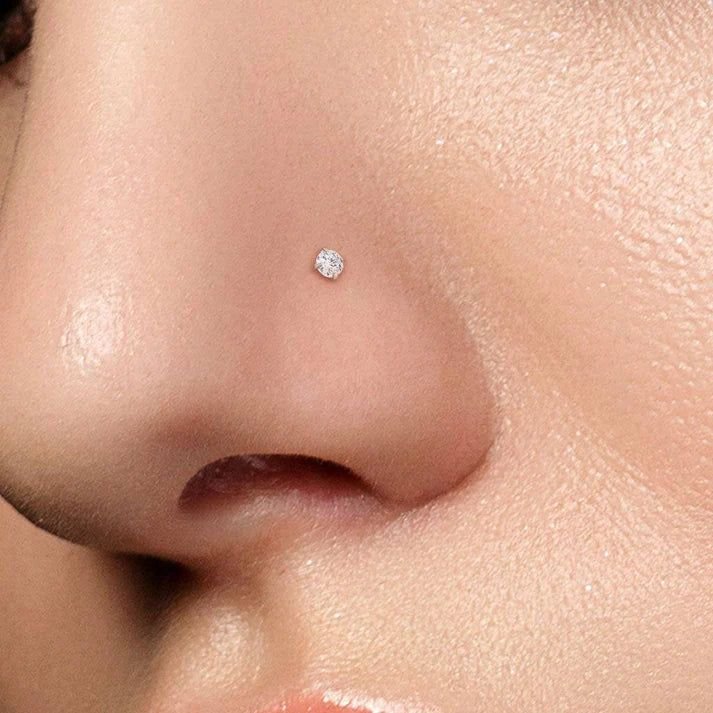 Professional nose piercing in Pembroke Pines at Salvation Beauty Ink
