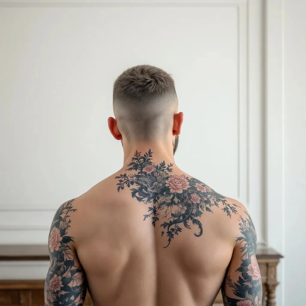 Detailed realism back tattoo created at Salvation Beauty Ink in Pembroke Pines