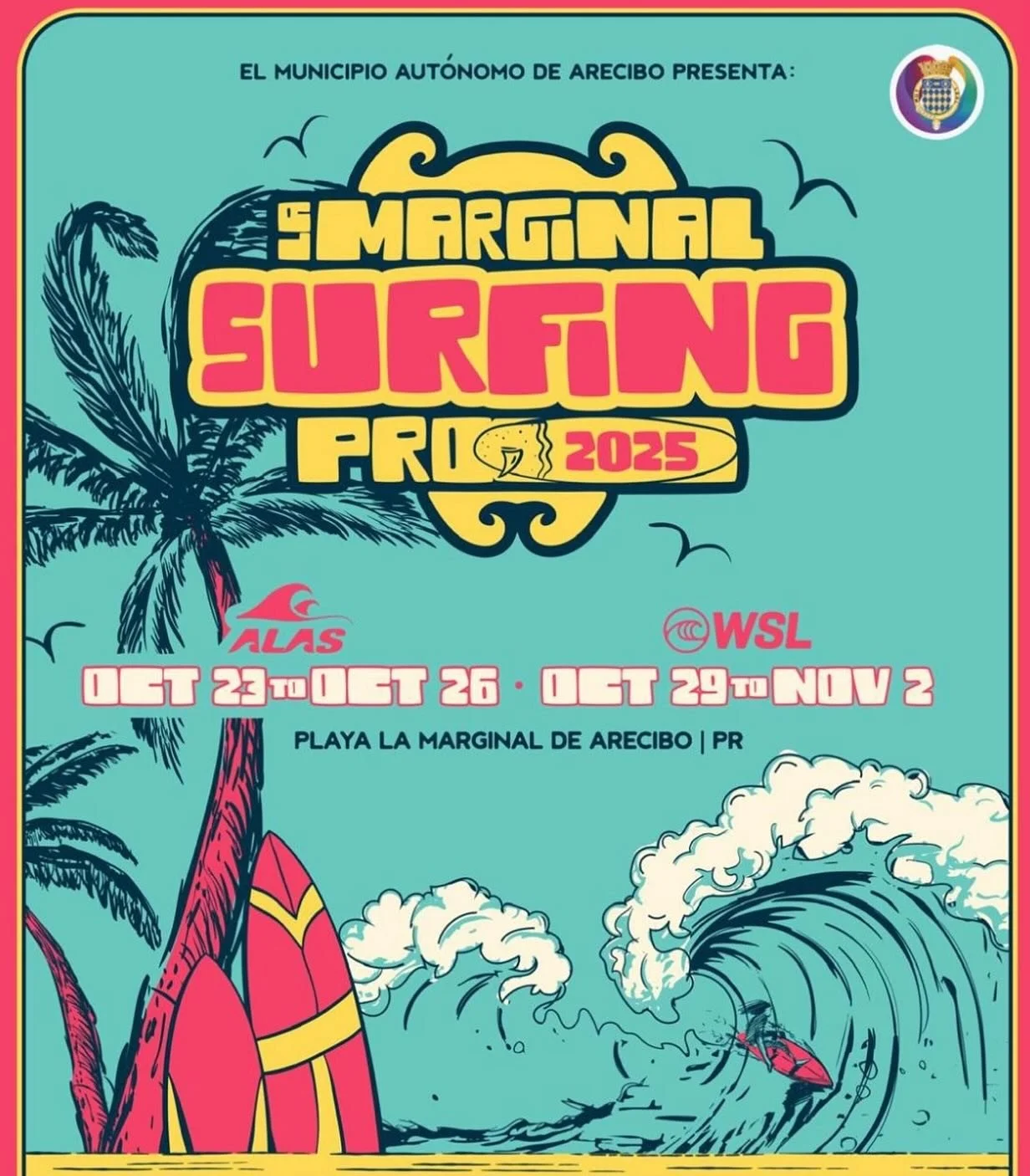 El 23 de Octubre inicia el ALAS Puerto Rico y Uruguay dice Presente con Mart&iacute;n Ottado en Open y Juli&aacute;n Schweizer en Longboard 

@elnidouy
@coronauruguay
@Lalindabakery
@Calentitas.uy
@Lobosclubpde
@marleycoffee.uruguay
@couruguayo
@uyde